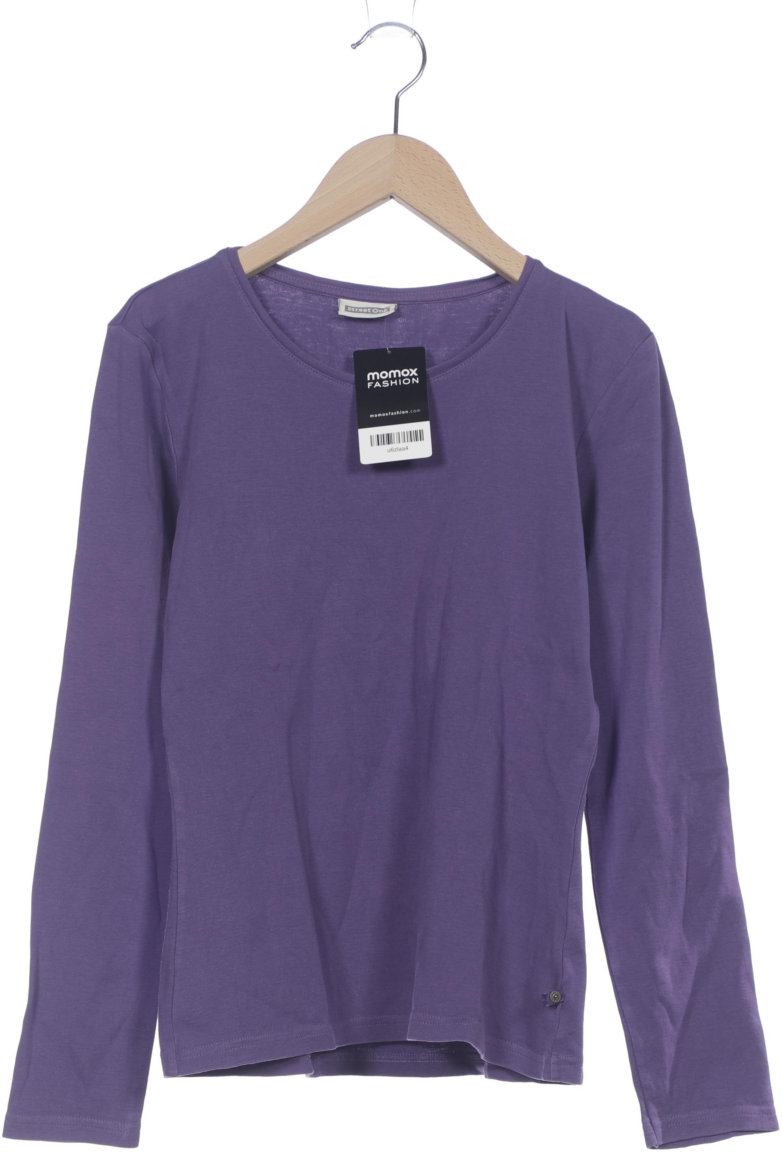 

Street One Damen Langarmshirt, flieder, Gr. 38