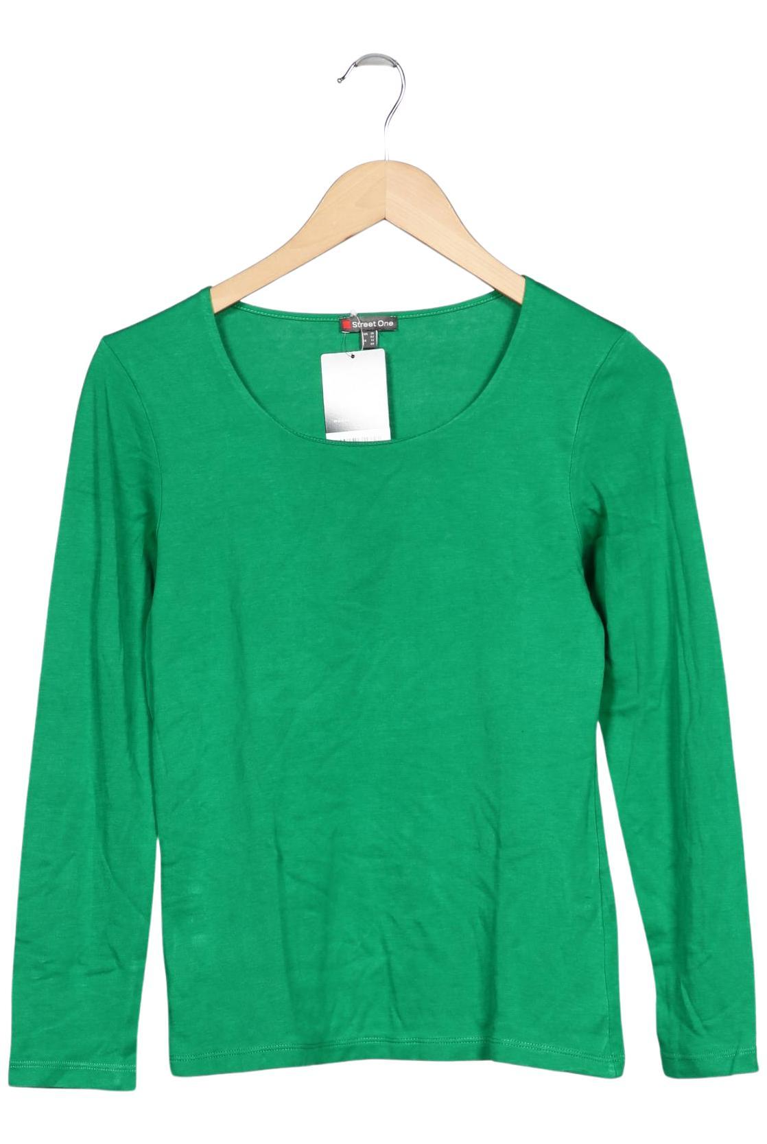 

Street One Damen Langarmshirt, grün, Gr. 38