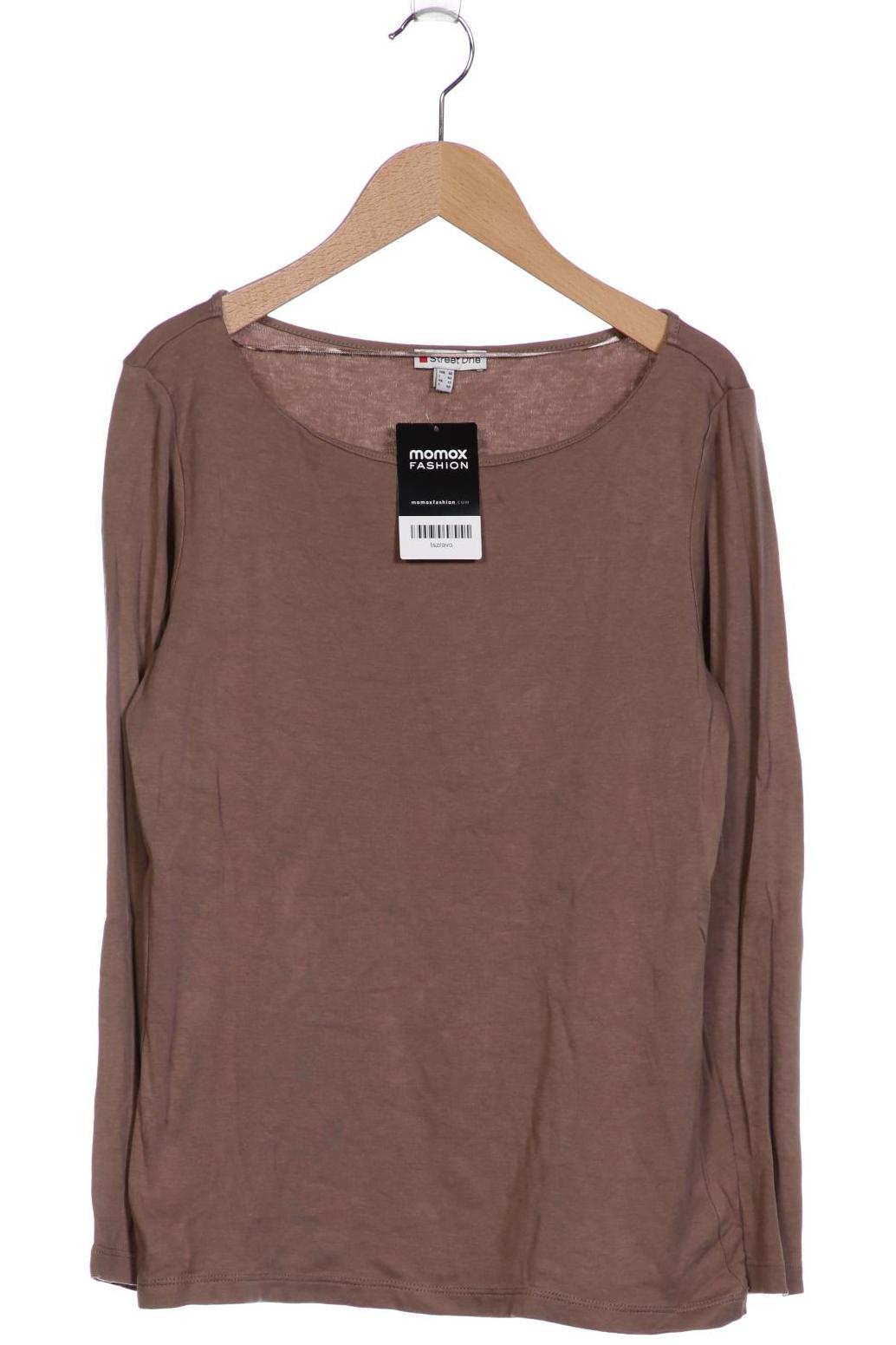 

Street One Damen Langarmshirt, braun, Gr. 38