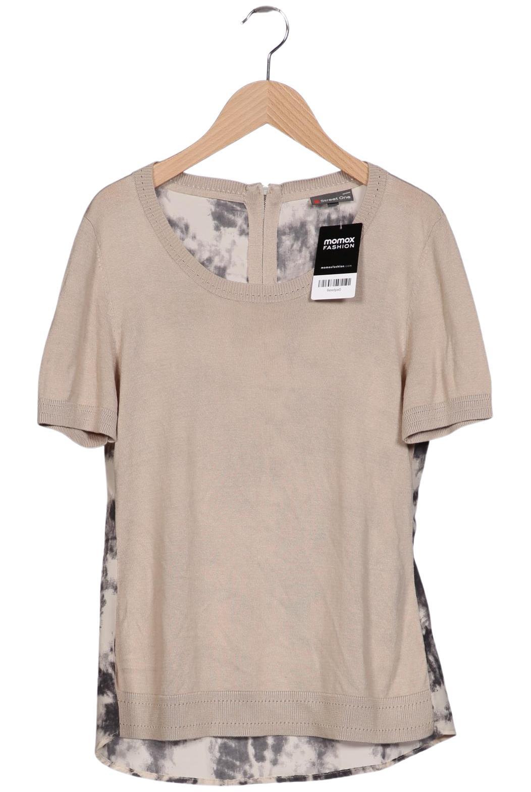 

Street One Damen Pullover, beige, Gr. 38