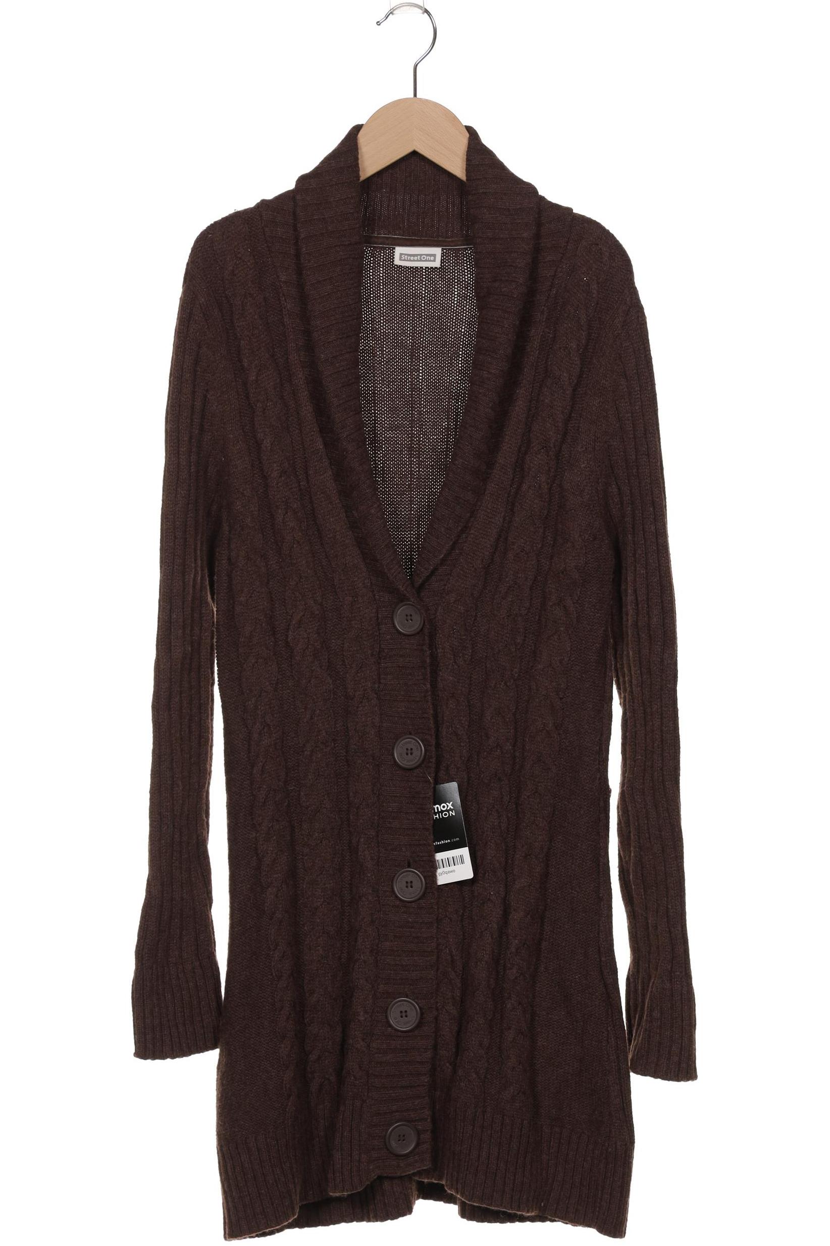 

Street One Damen Strickjacke, braun, Gr. 42