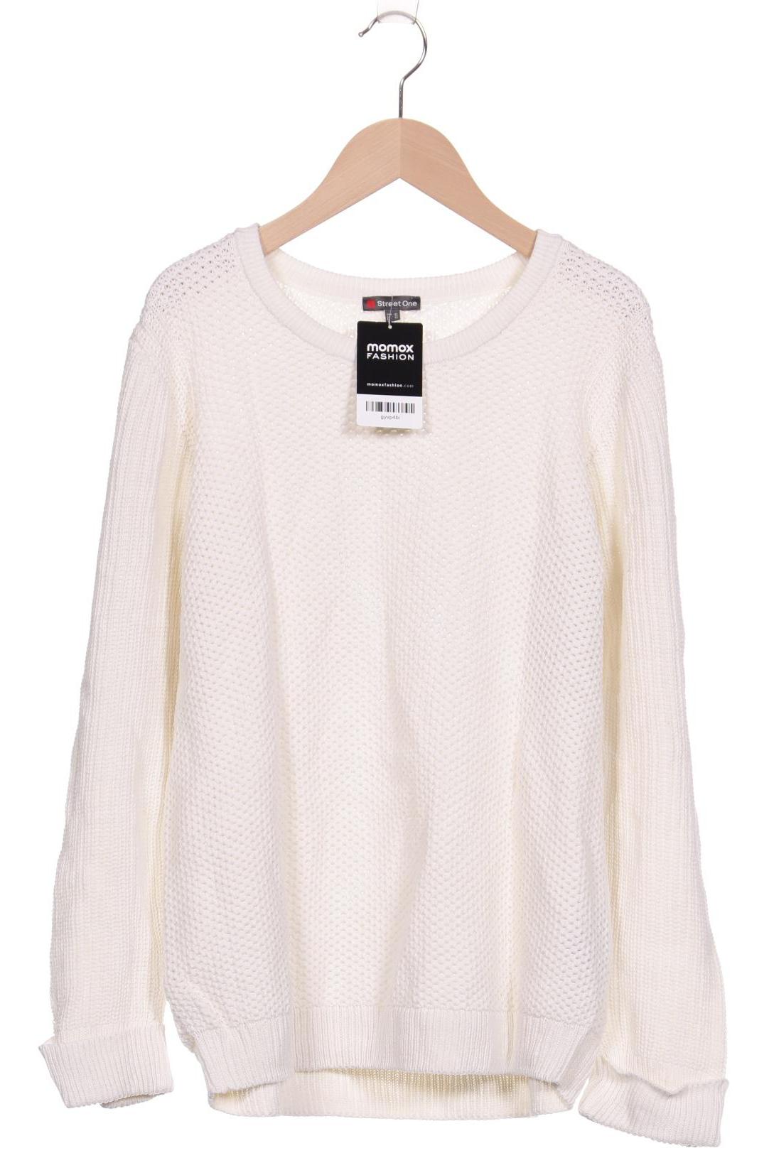 

Street One Damen Pullover, cremeweiß