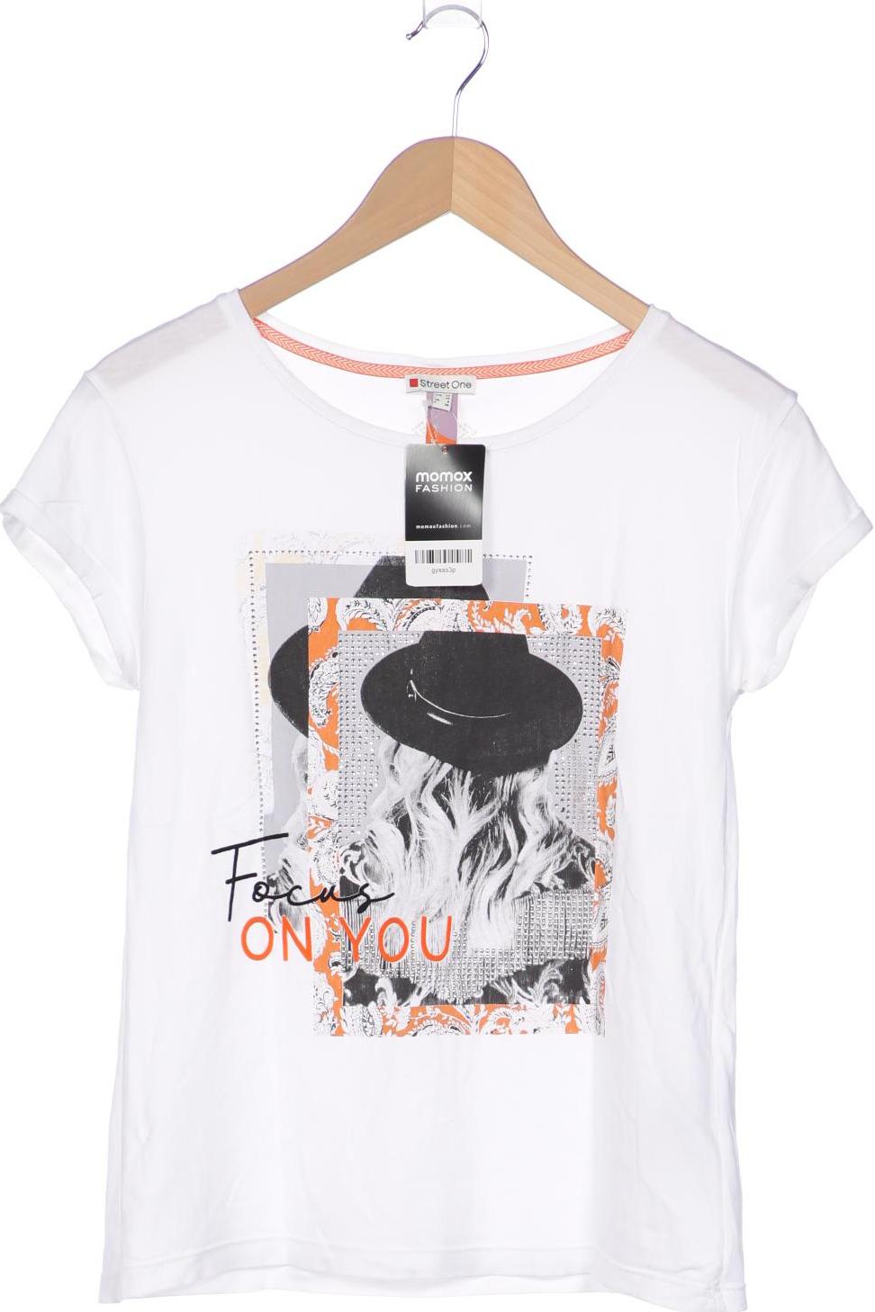 

Street One Damen T-Shirt, weiß