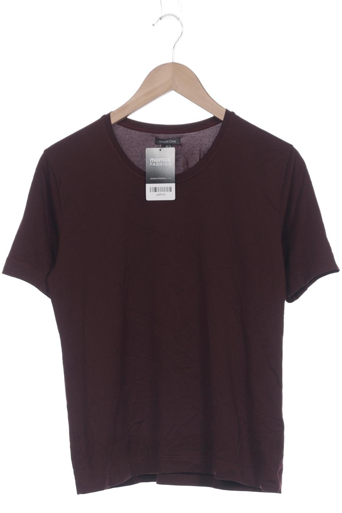 

Street One Damen T-Shirt, bordeaux, Gr. 42