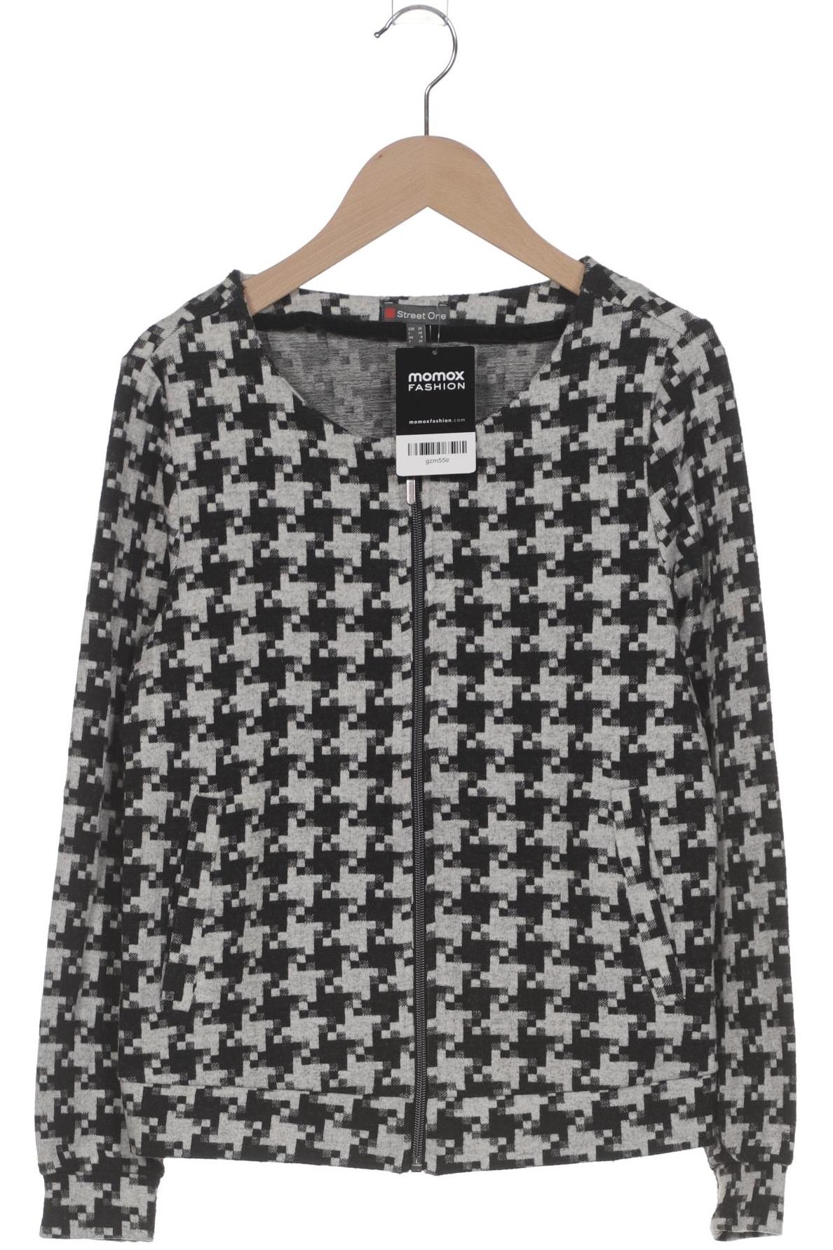 

Street One Damen Strickjacke, grau, Gr. 34