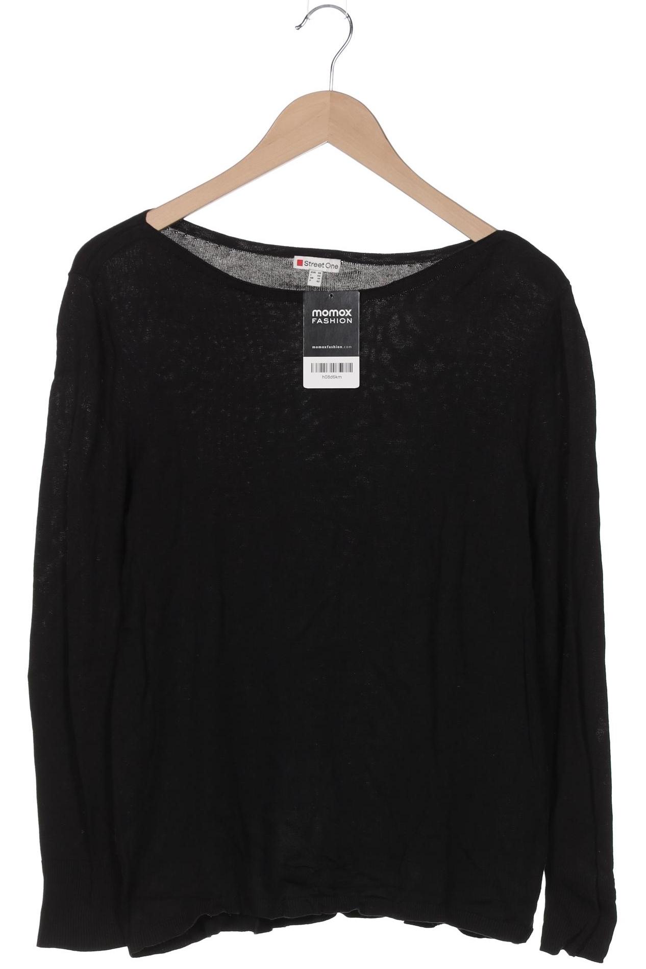 

Street One Damen Langarmshirt, schwarz, Gr. 40