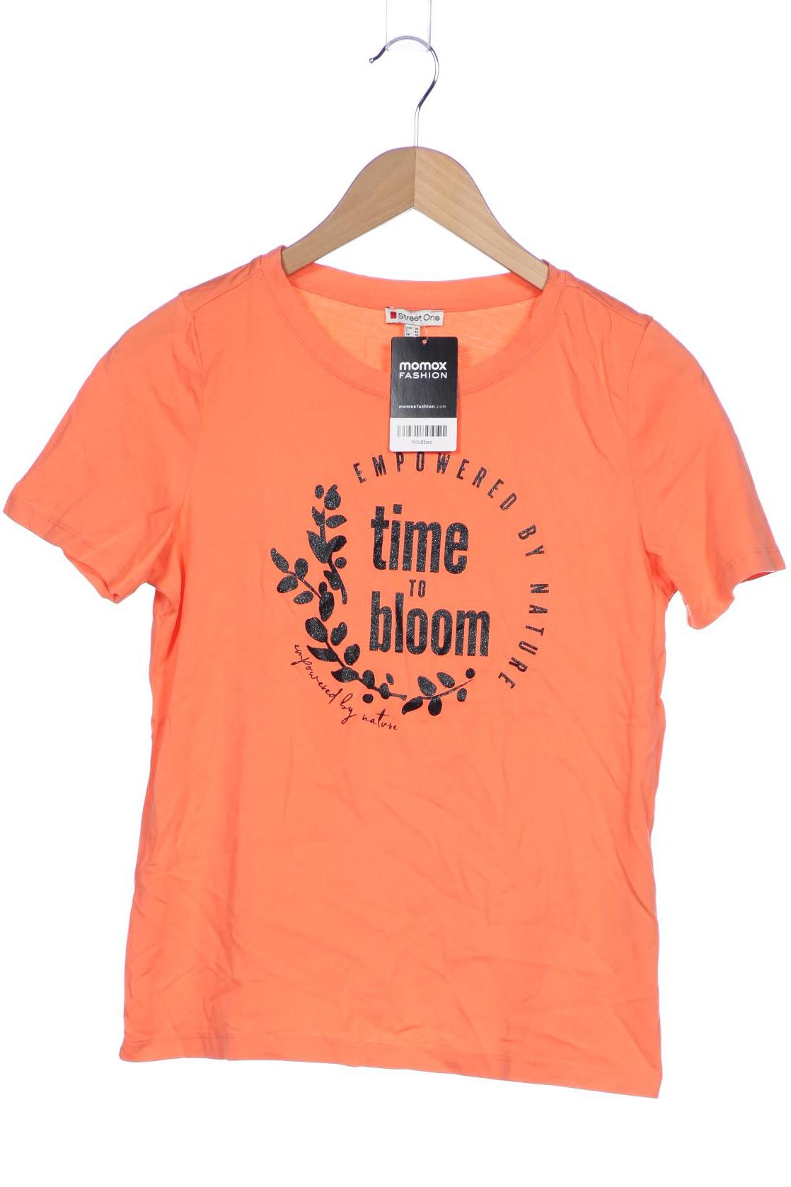 

Street One Damen T-Shirt, orange, Gr. 36