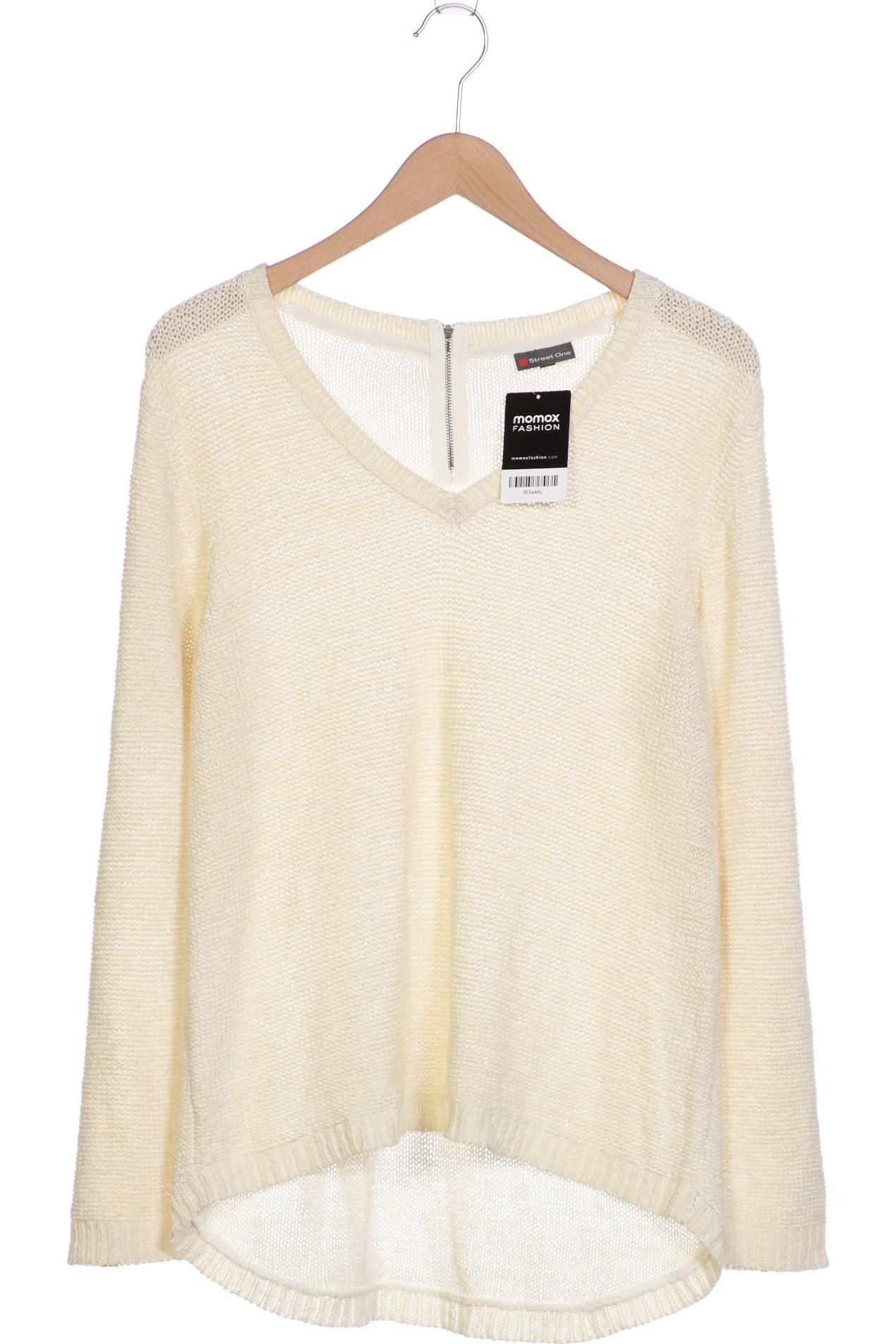 

Street One Damen Pullover, cremeweiß