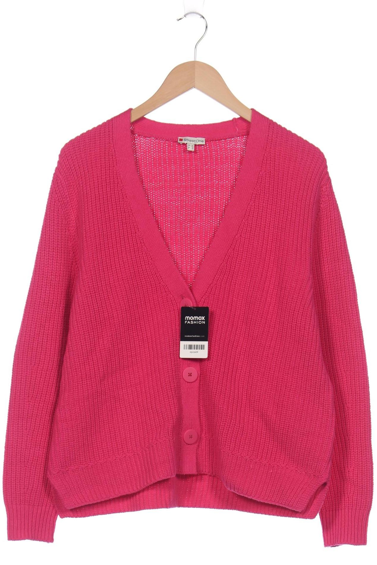 

Street One Damen Strickjacke, pink, Gr. 40