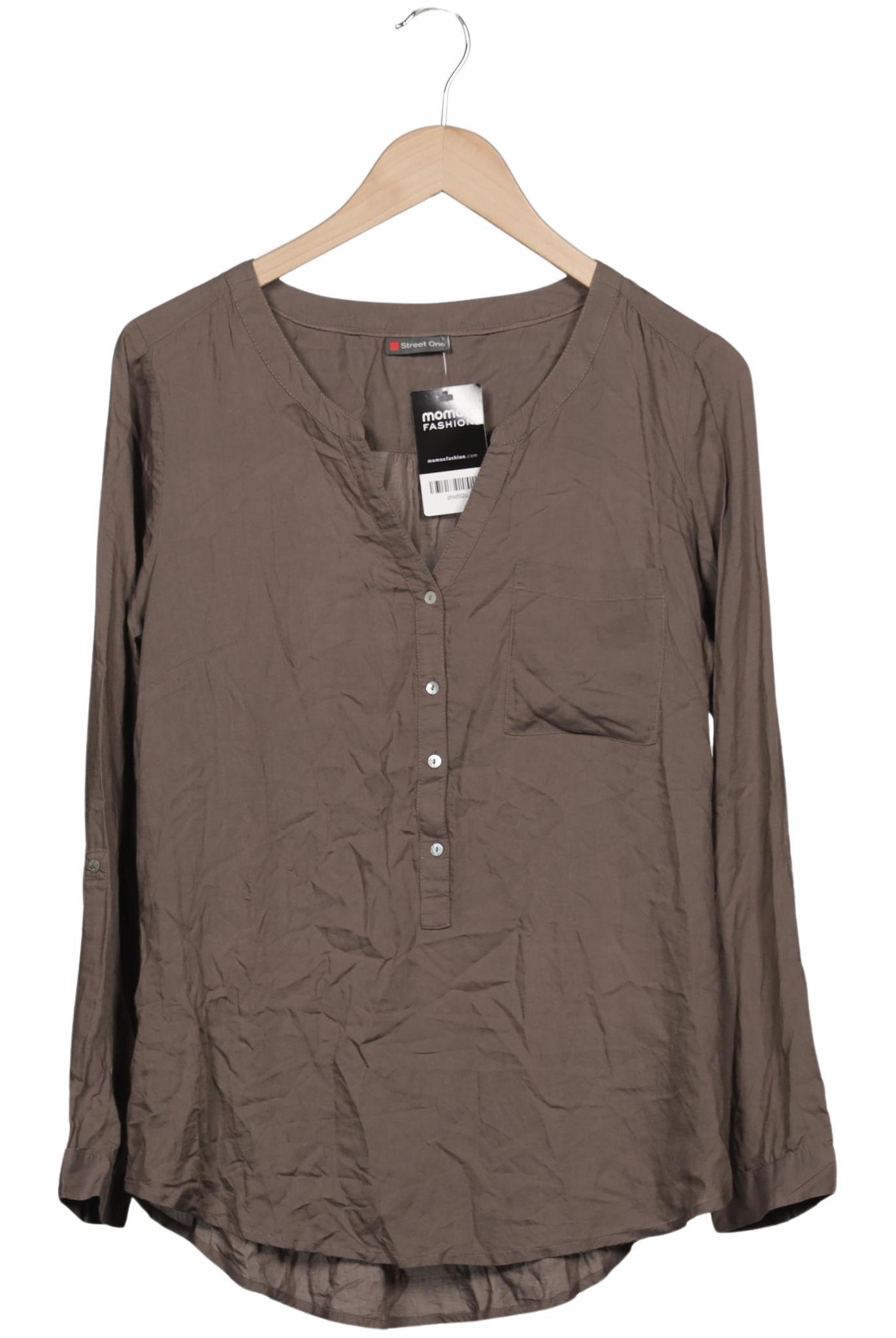 

Street One Damen Bluse, braun, Gr. 40