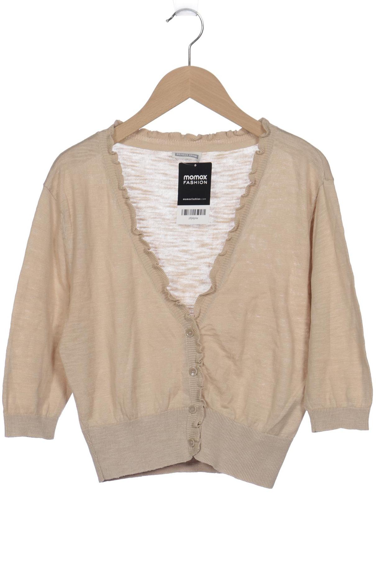 

Street One Damen Strickjacke, beige, Gr. 40