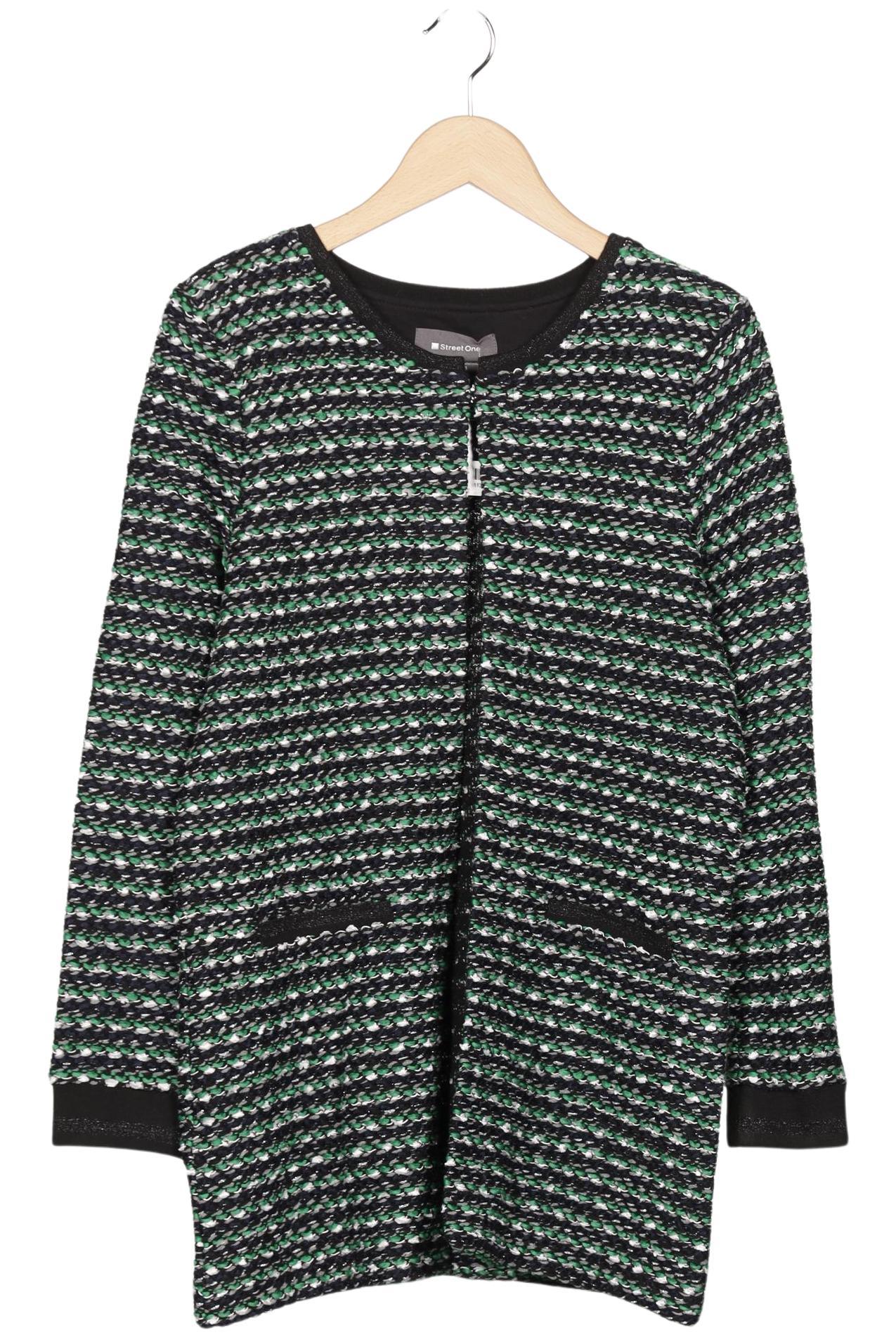 

Street One Damen Strickjacke, mehrfarbig, Gr. 38
