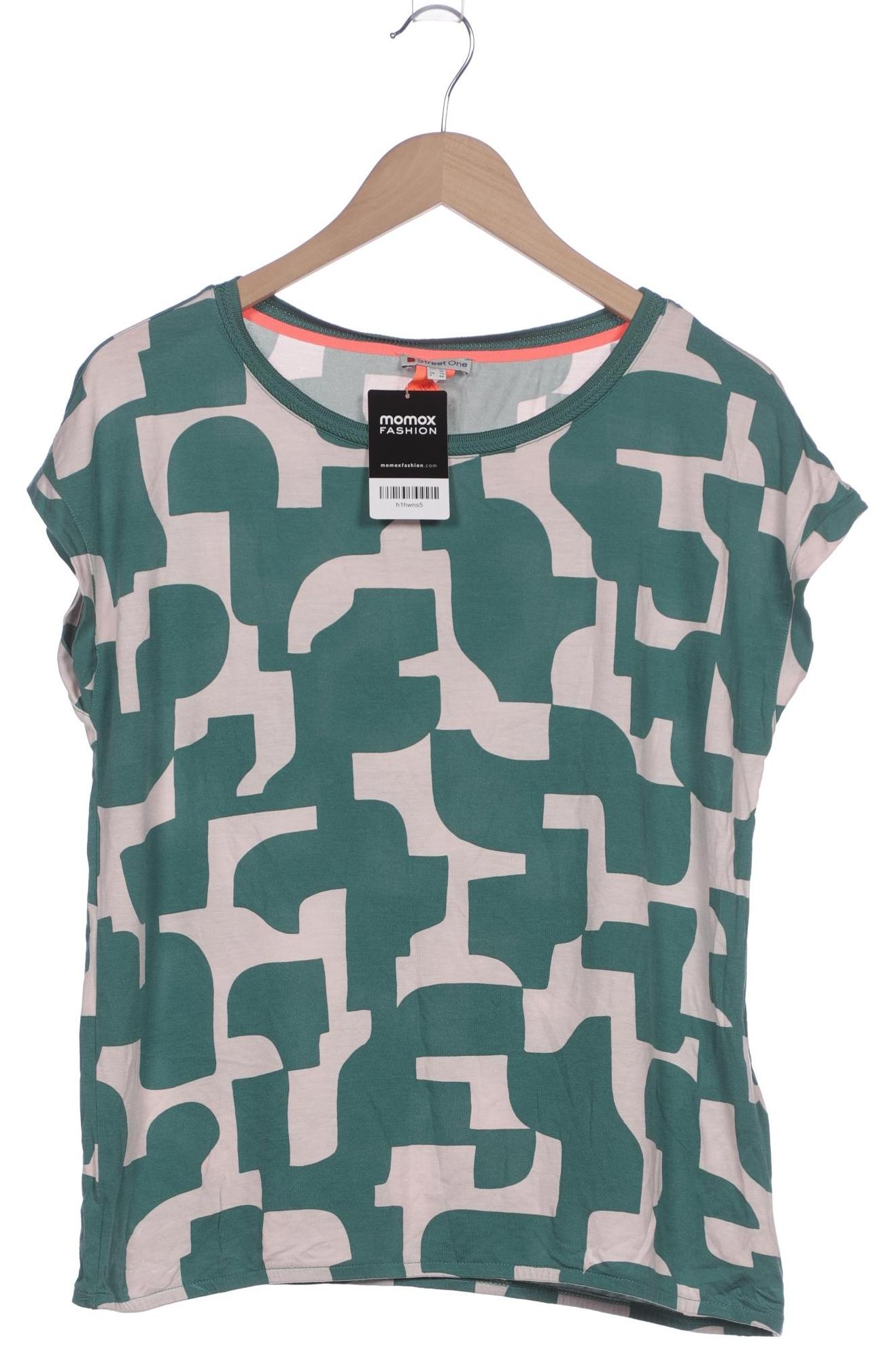 

Street One Damen T-Shirt, grün, Gr. 40