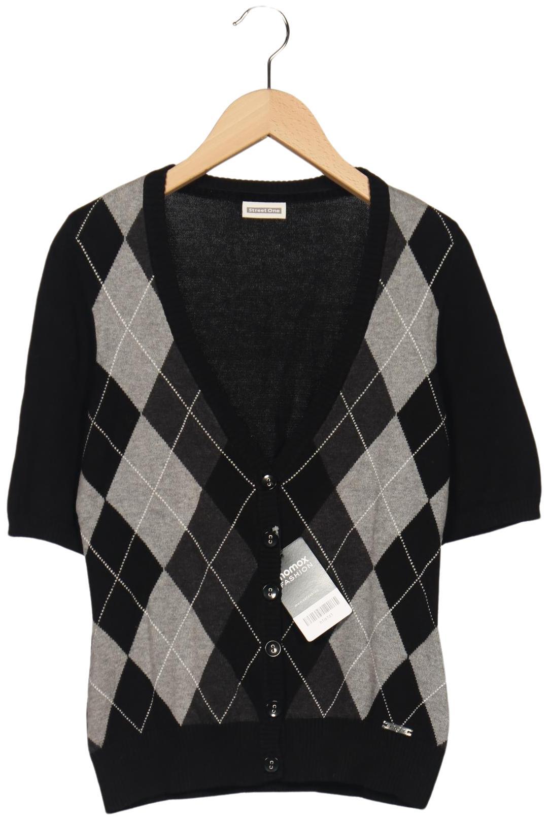 

Street One Damen Strickjacke, mehrfarbig, Gr. 36