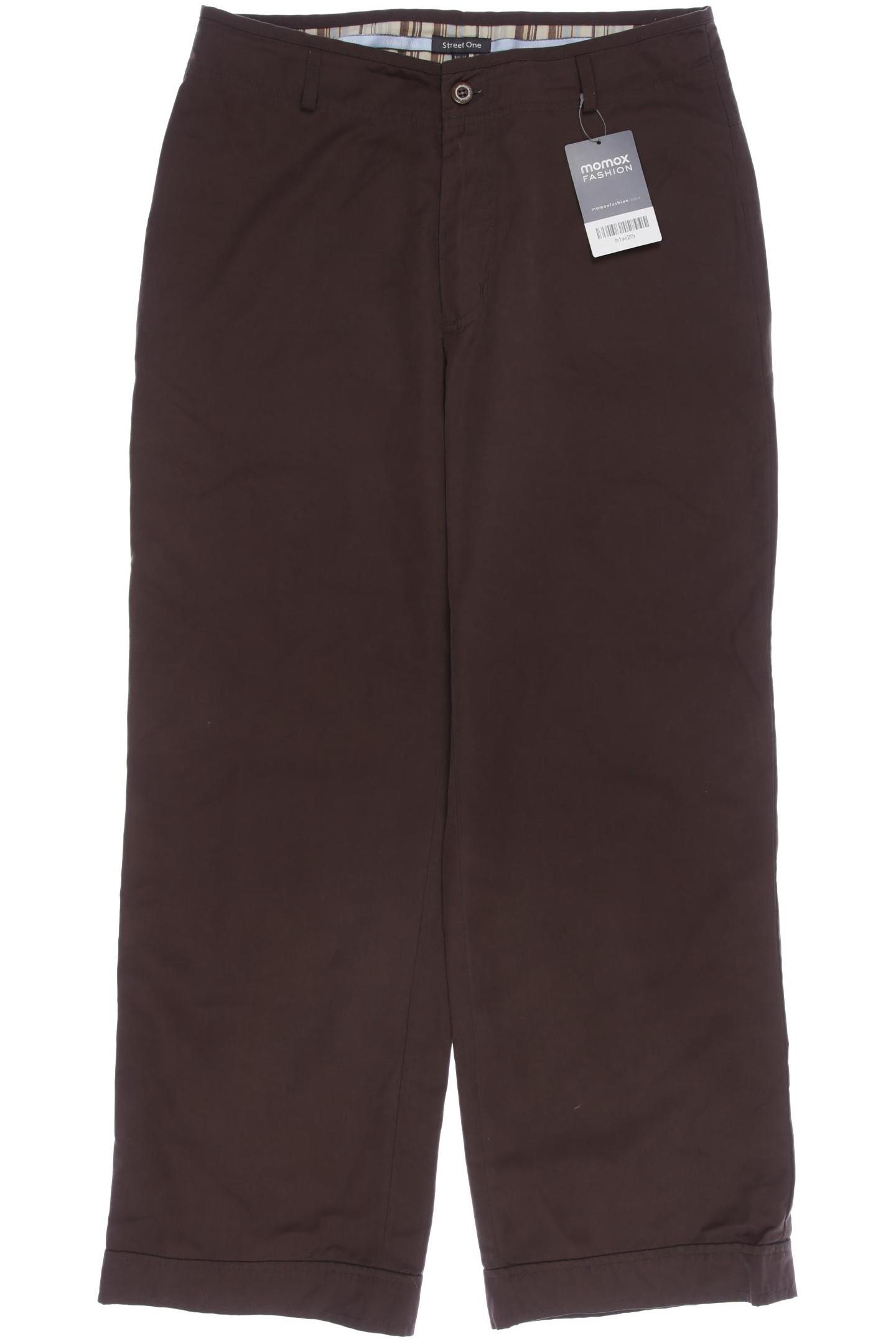 

Street One Damen Stoffhose, braun, Gr. 38