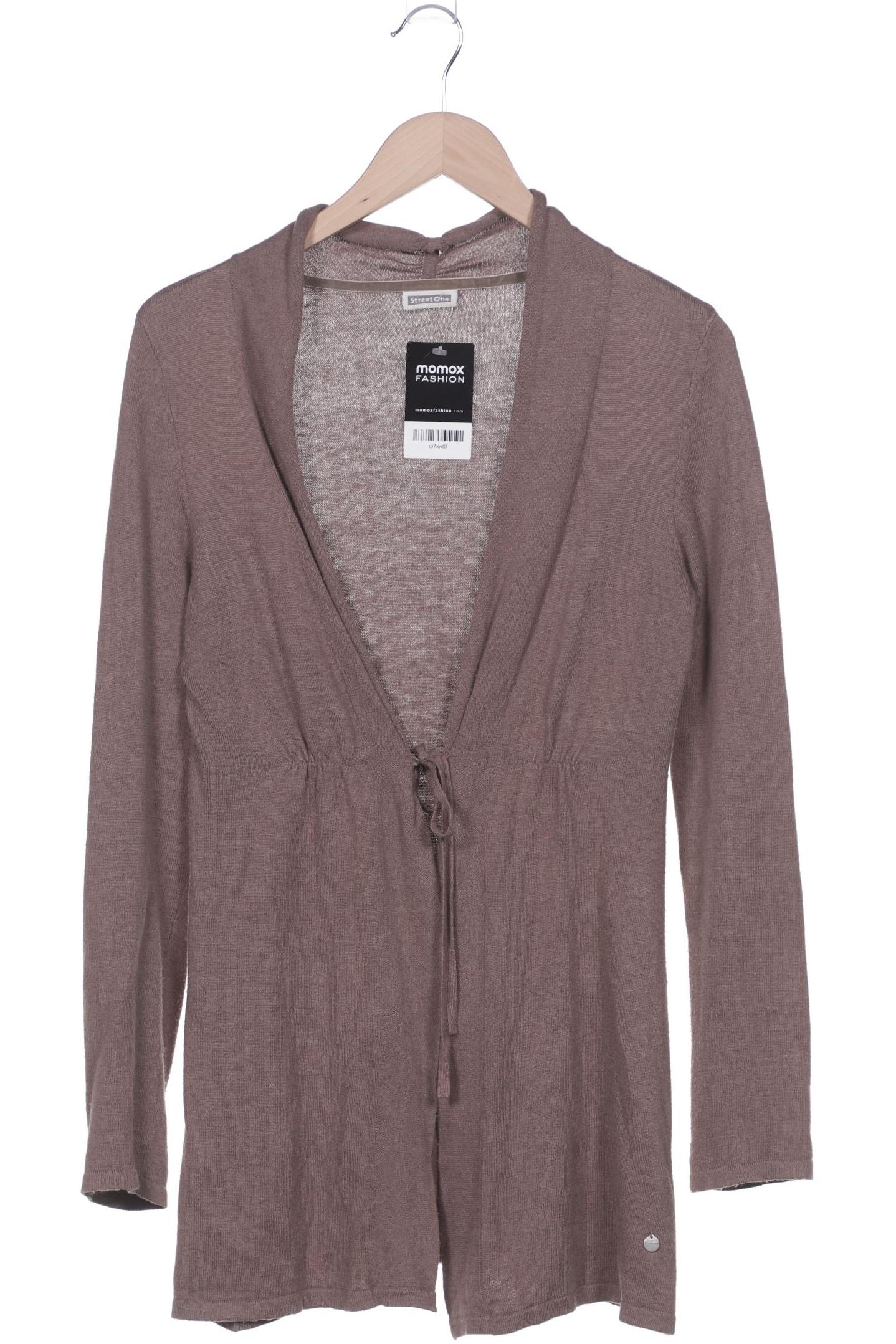 

Street One Damen Strickjacke, braun, Gr. 38