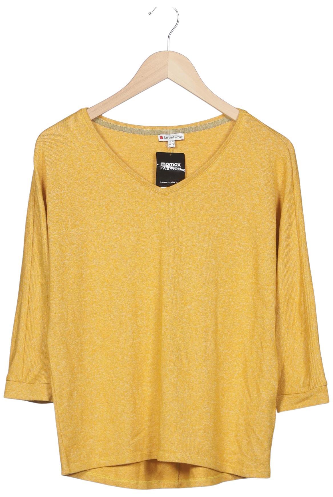 

Street One Damen Pullover, gelb, Gr. 36