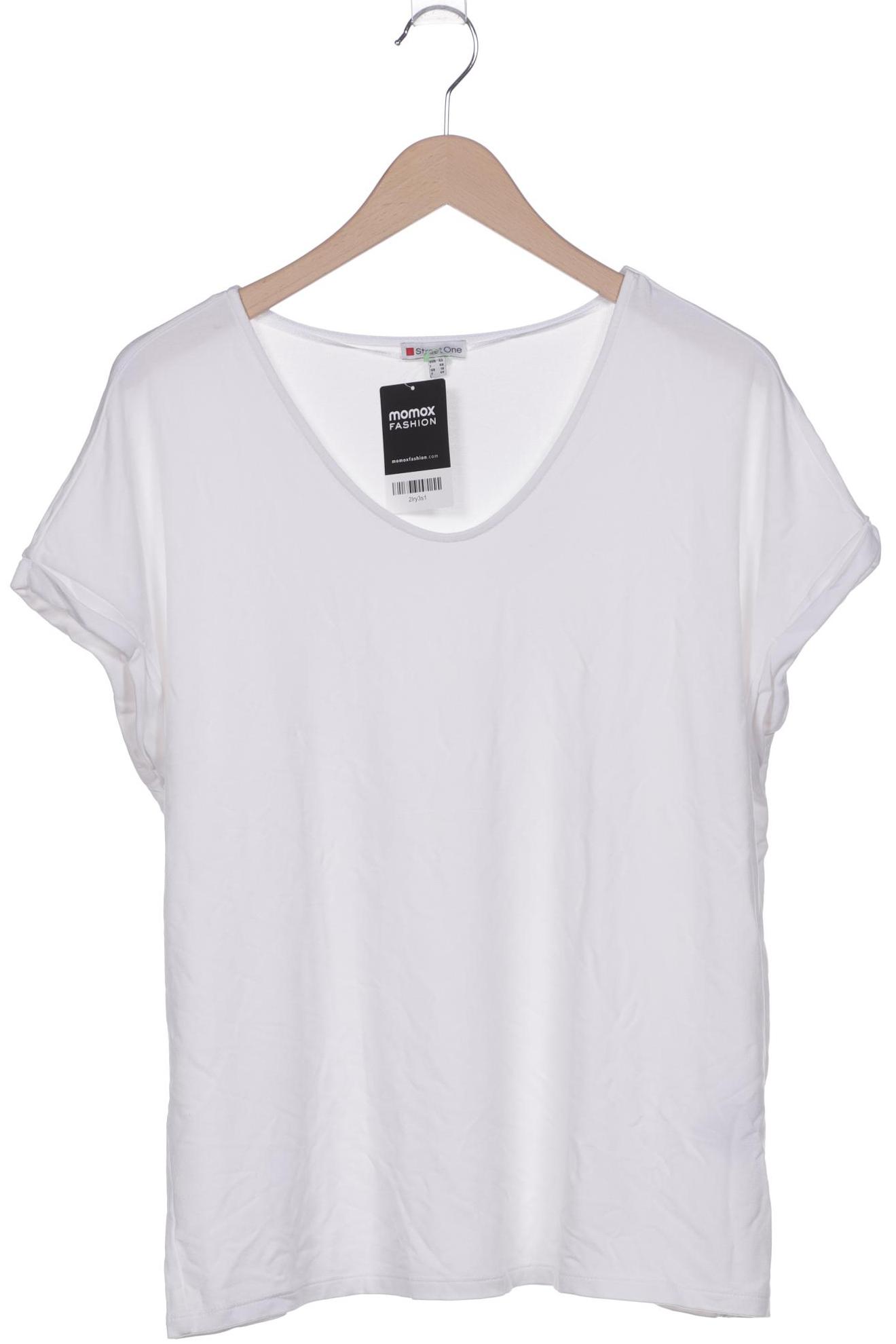 

Street One Damen T-Shirt, weiß, Gr. 44