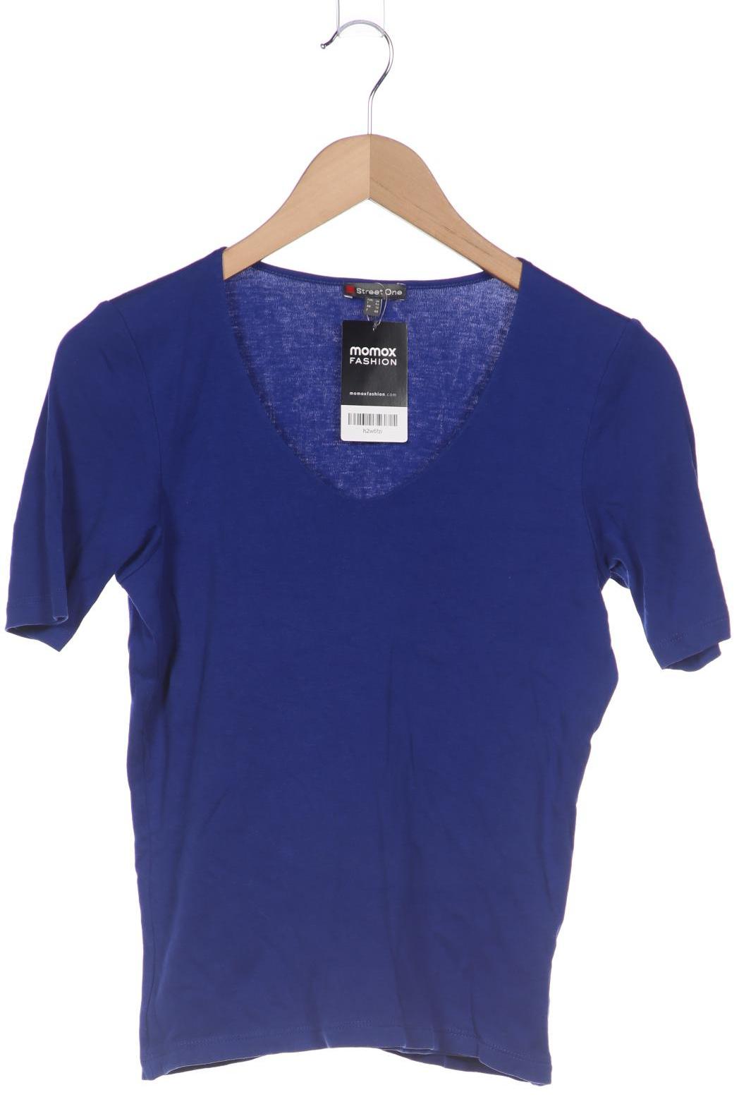 

Street One Damen T-Shirt, blau, Gr. 38