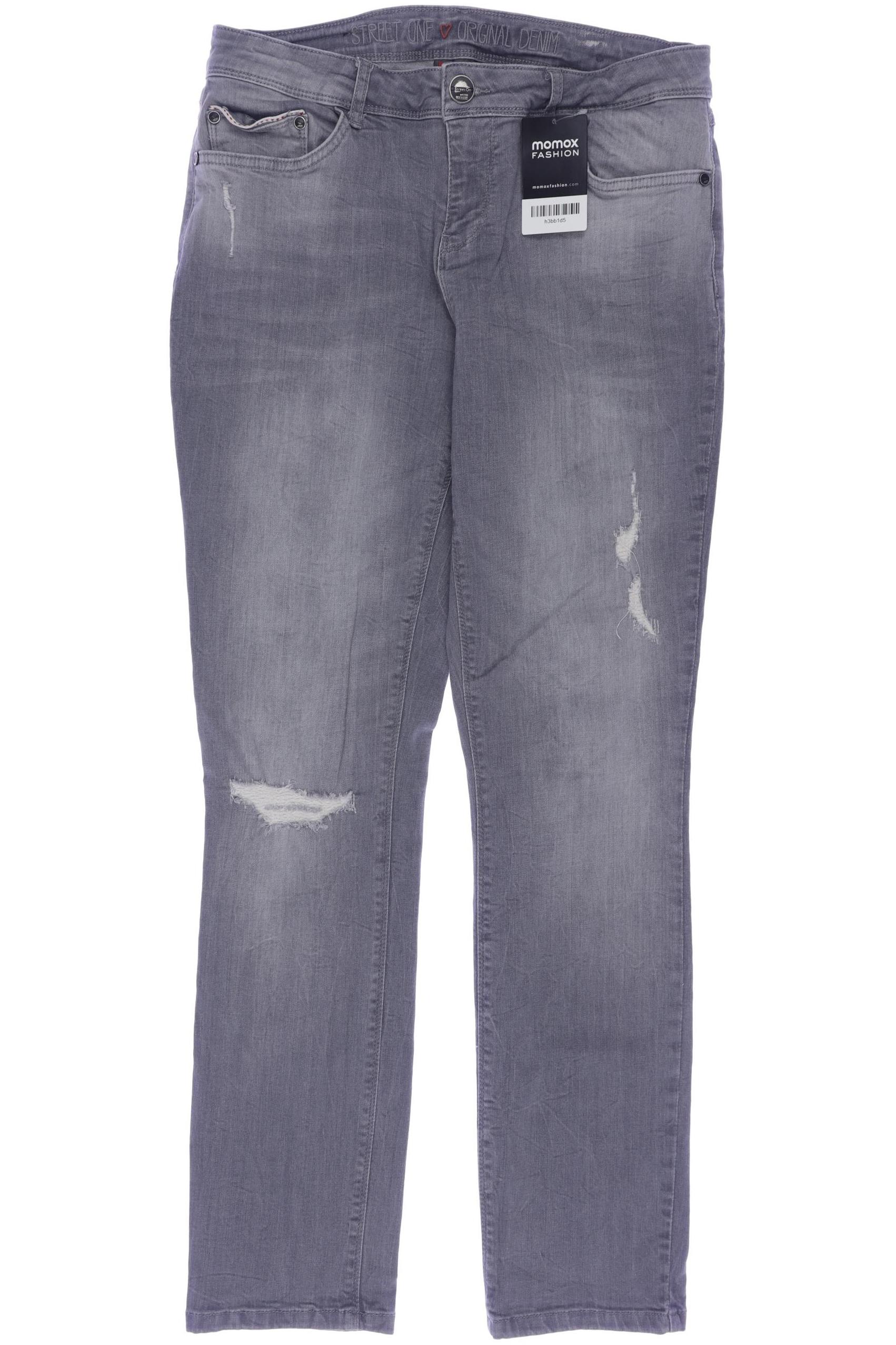 

Street One Damen Jeans, grau, Gr. 31