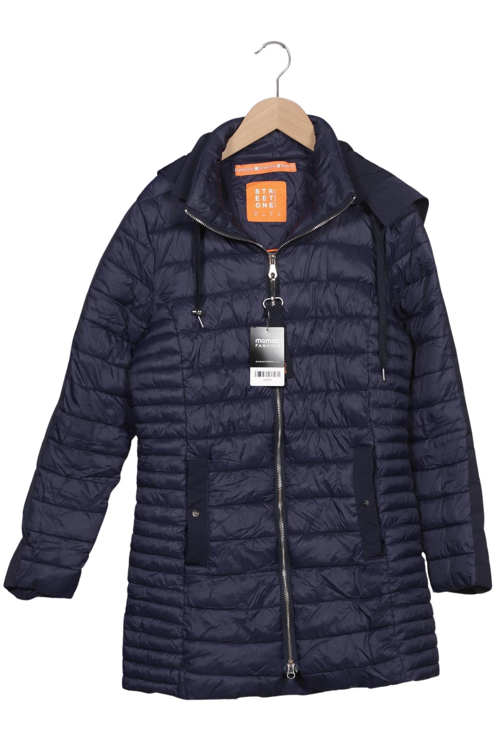 

Street One Damen Mantel, marineblau, Gr. 34