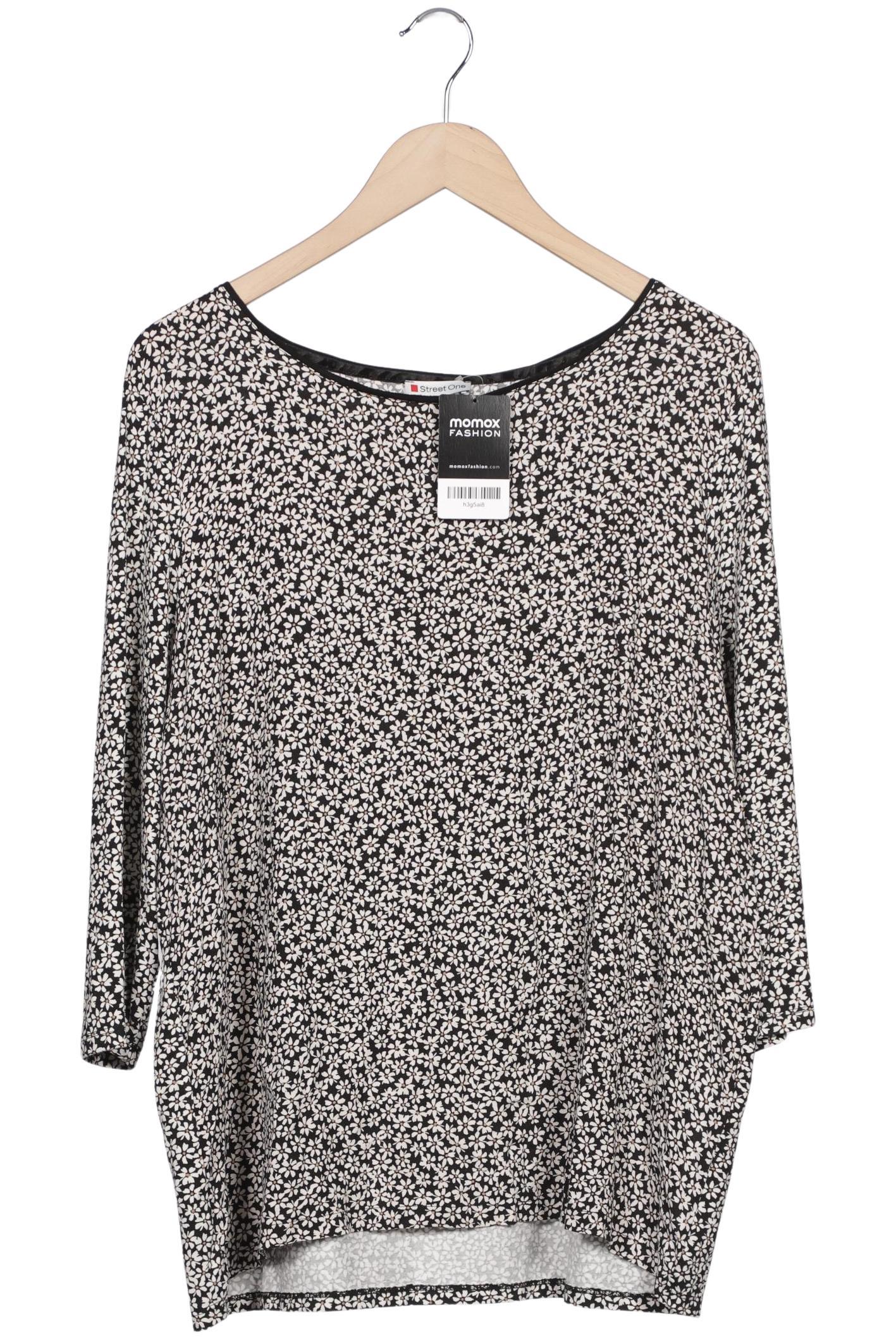 

Street One Damen Langarmshirt, schwarz, Gr. 46