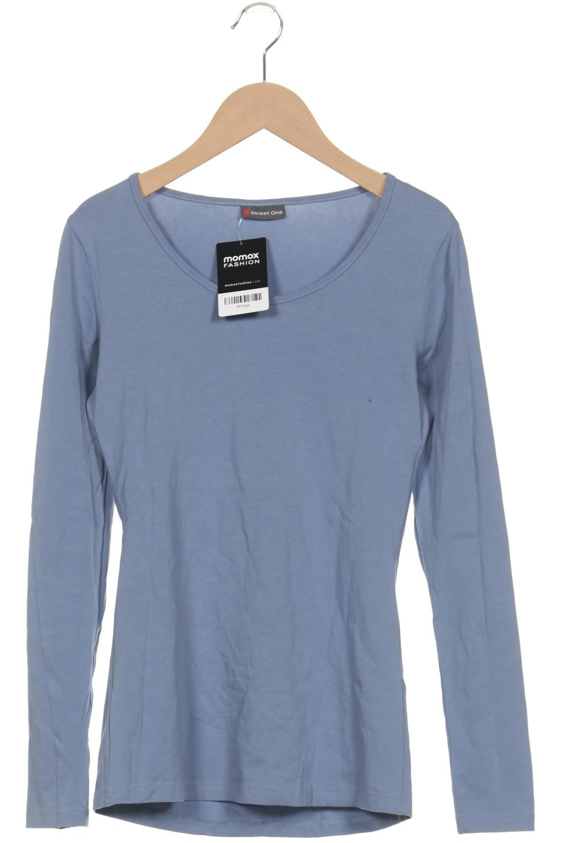 

Street One Damen Langarmshirt, blau, Gr. 34