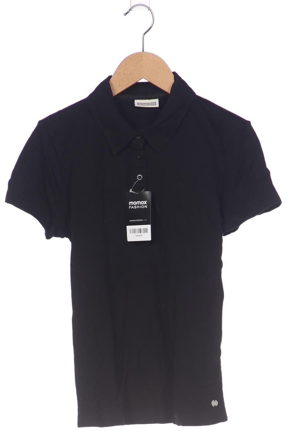 

Street One Damen Poloshirt, schwarz, Gr. 38