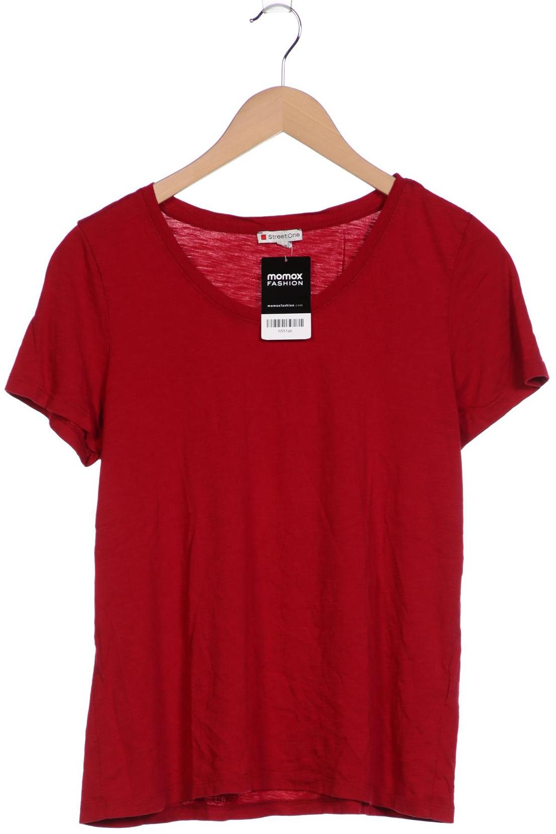 

Street One Damen T-Shirt, rot, Gr. 42