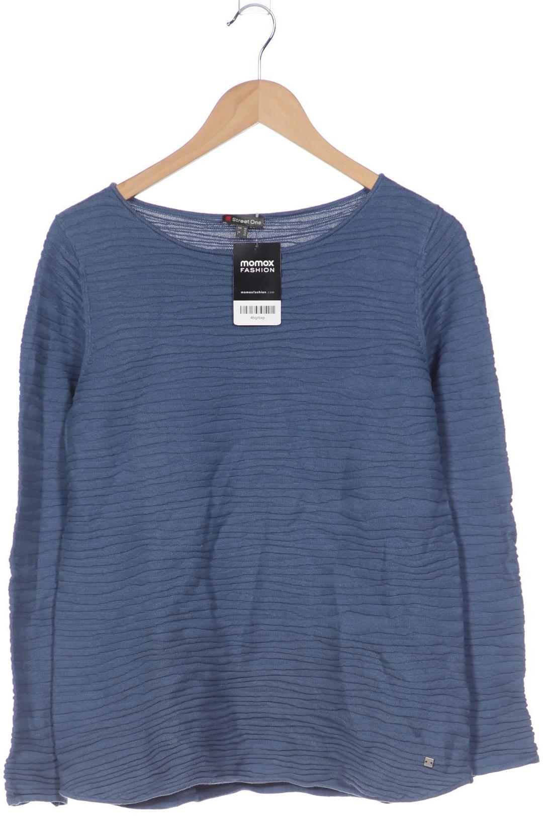 

Street One Damen Pullover, blau, Gr. 40