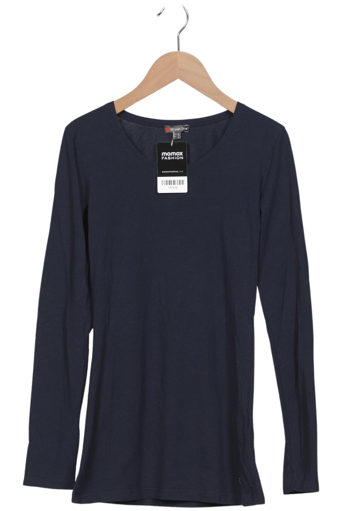 

Street One Damen Langarmshirt, marineblau, Gr. 34