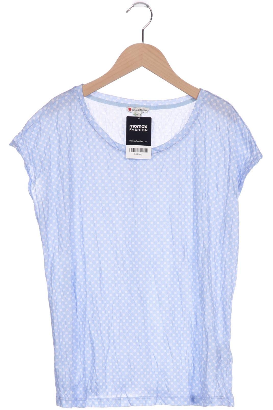 

Street One Damen T-Shirt, blau, Gr. 38