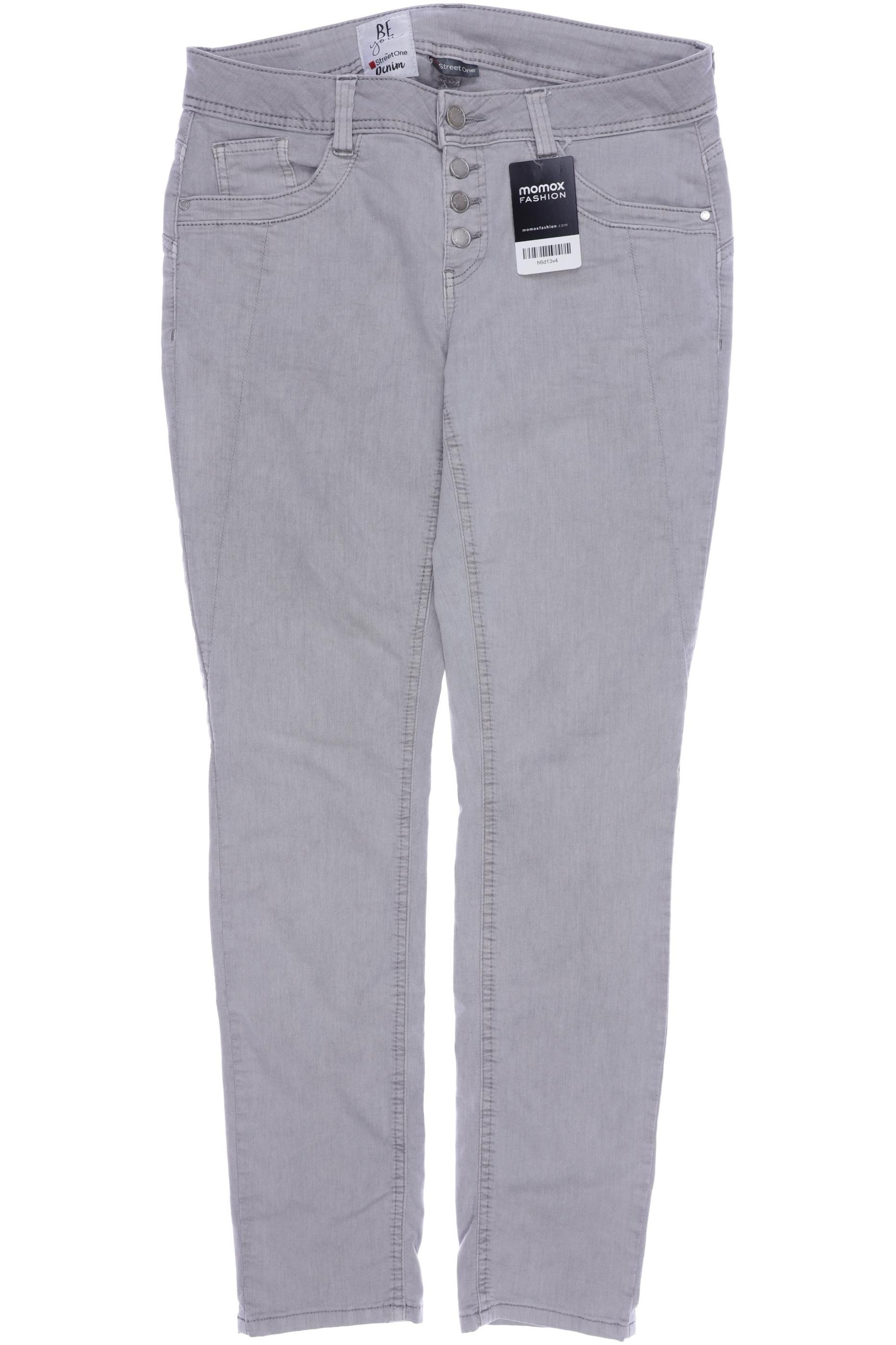 

Street One Damen Jeans, grau, Gr. 30