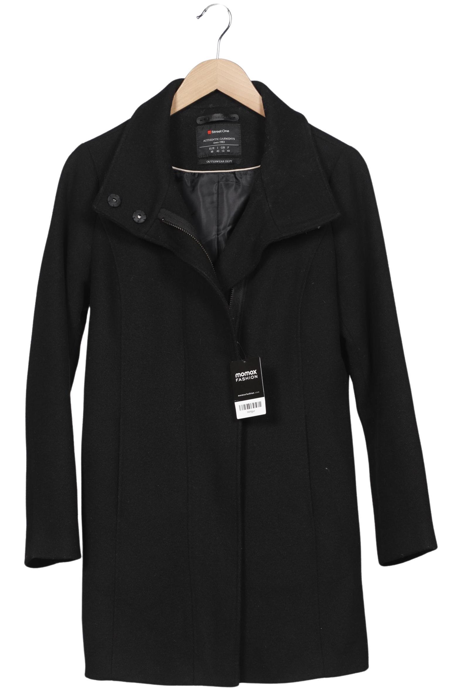 

Street One Damen Mantel, schwarz, Gr. 38