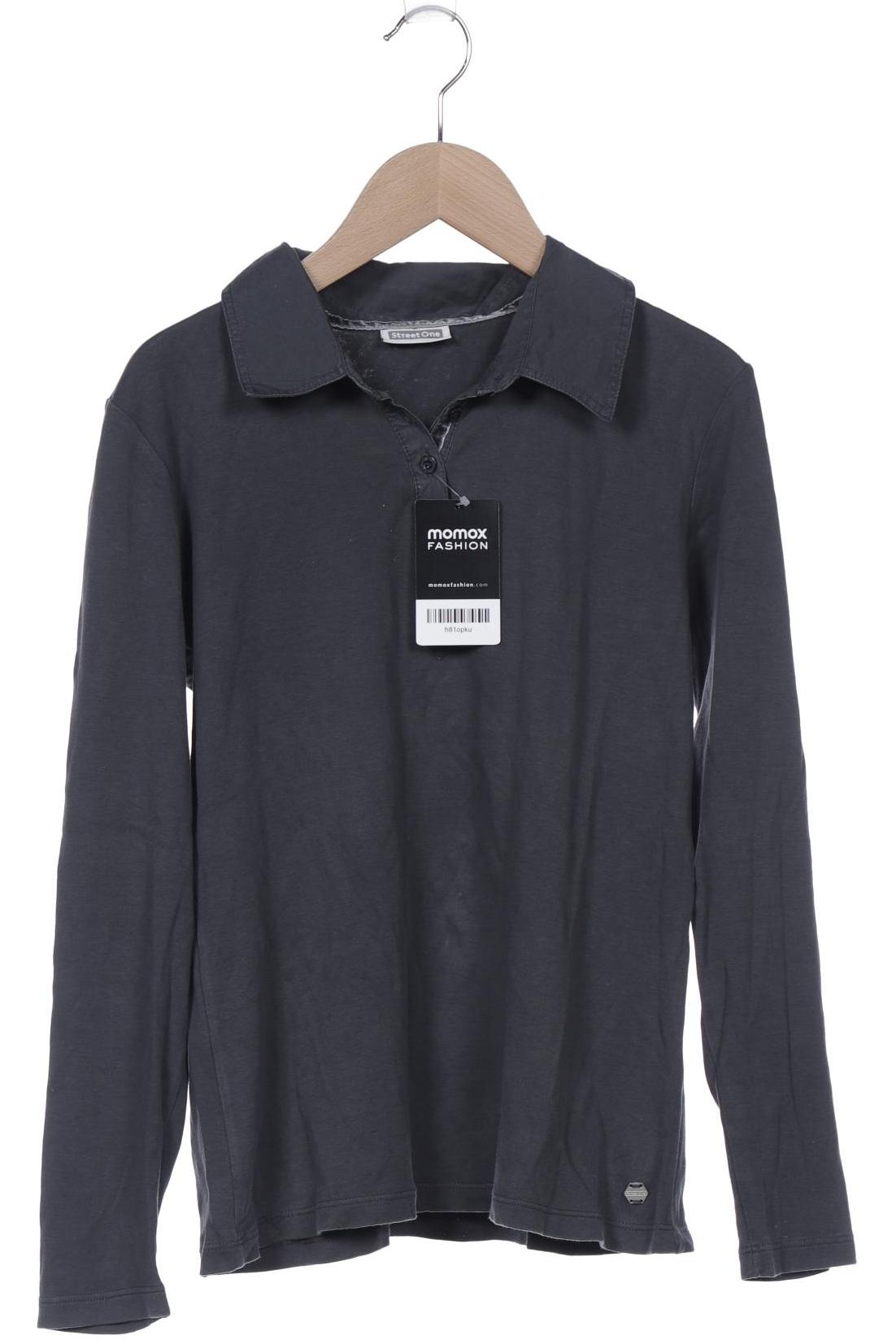 

Street One Damen Poloshirt, grau, Gr. 40