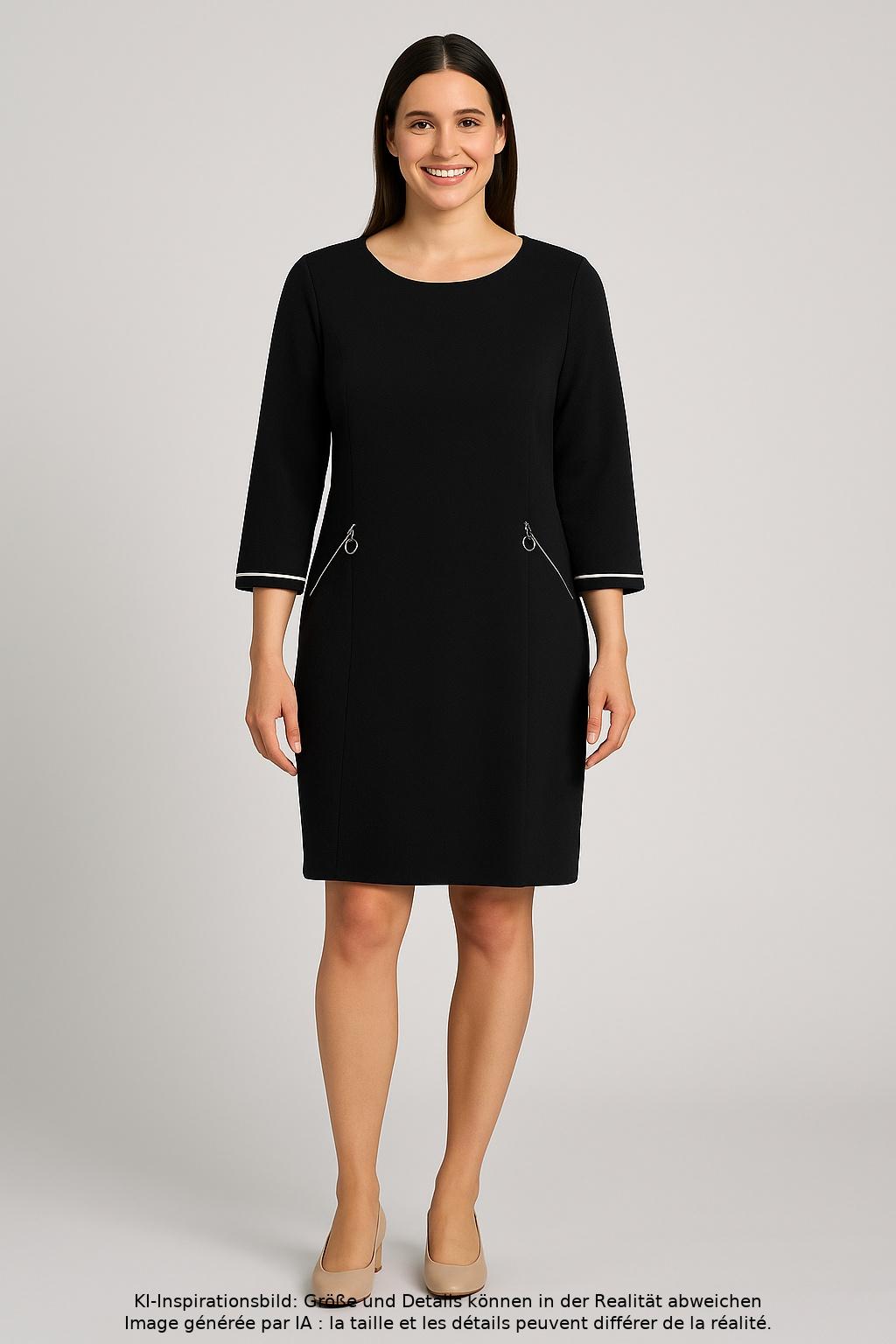 

Street One Damen Kleid, schwarz, Gr. 46