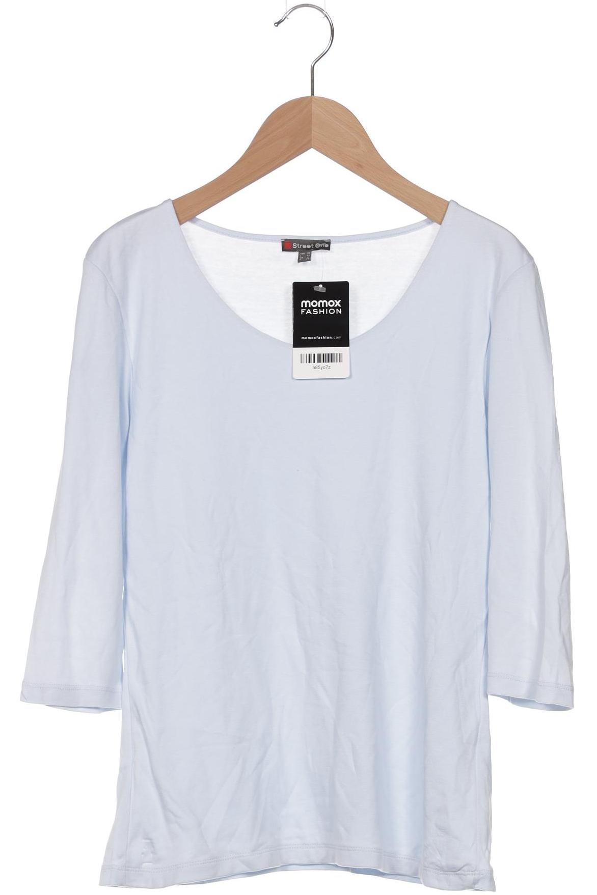 

Street One Damen Langarmshirt, hellblau, Gr. 38