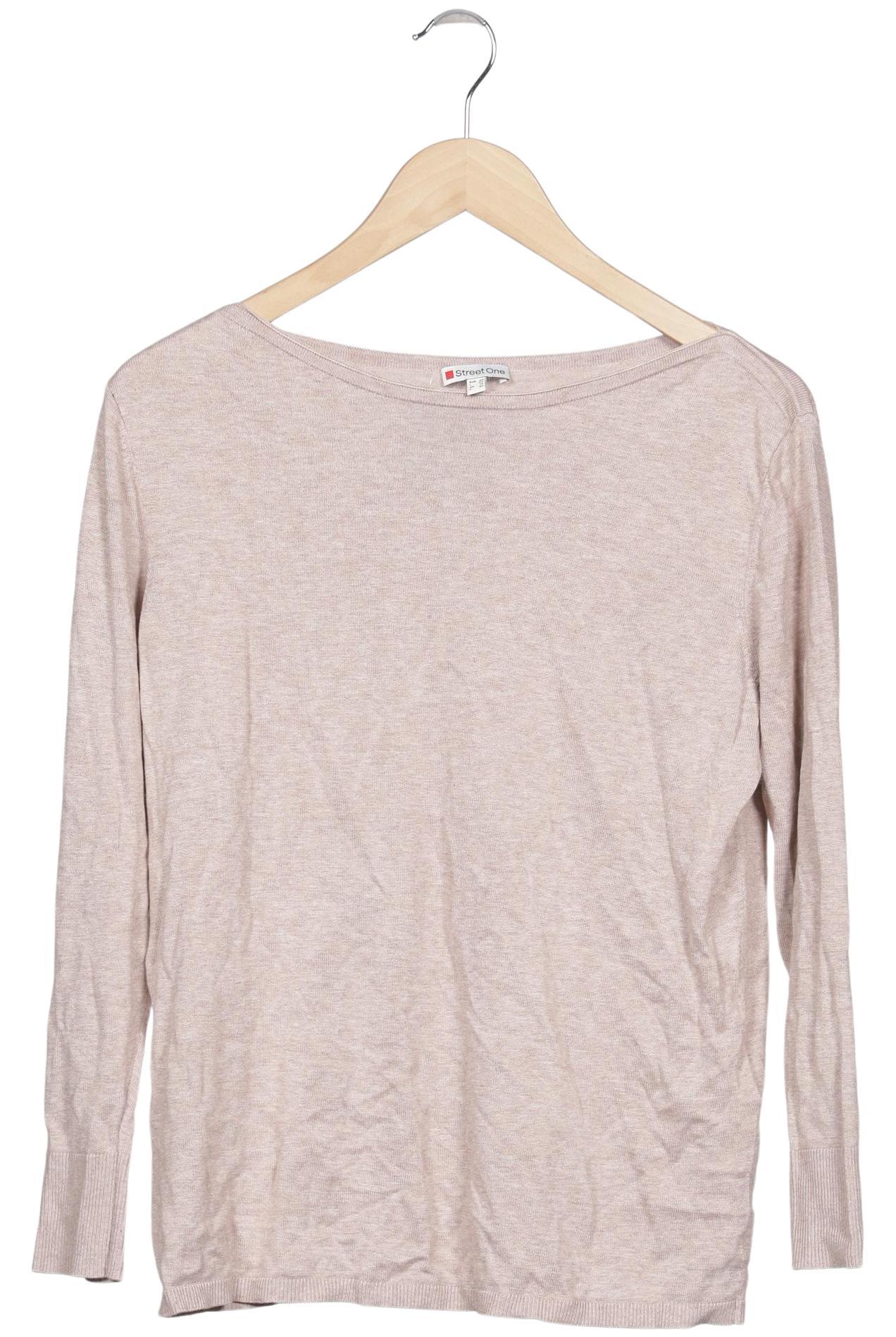 

Street One Damen Pullover, beige, Gr. 40