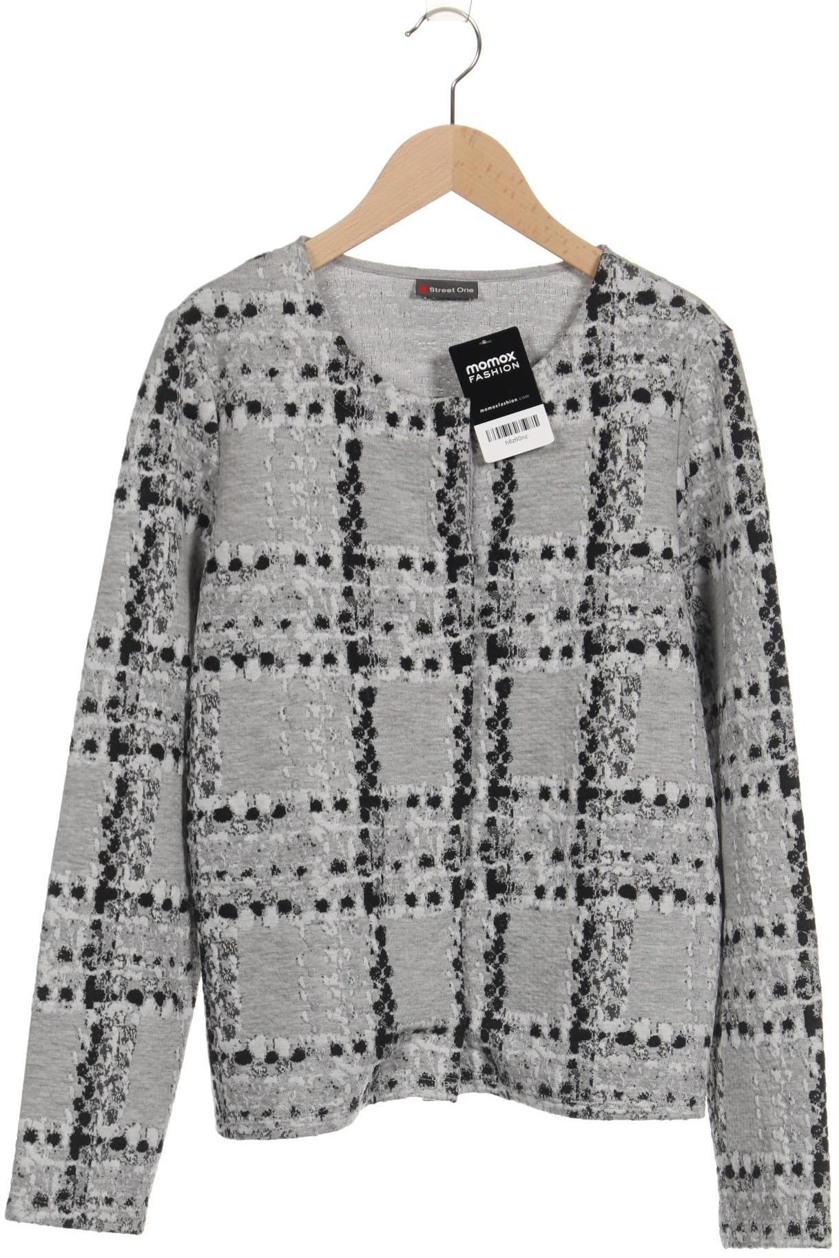 

Street One Damen Strickjacke, grau, Gr. 40