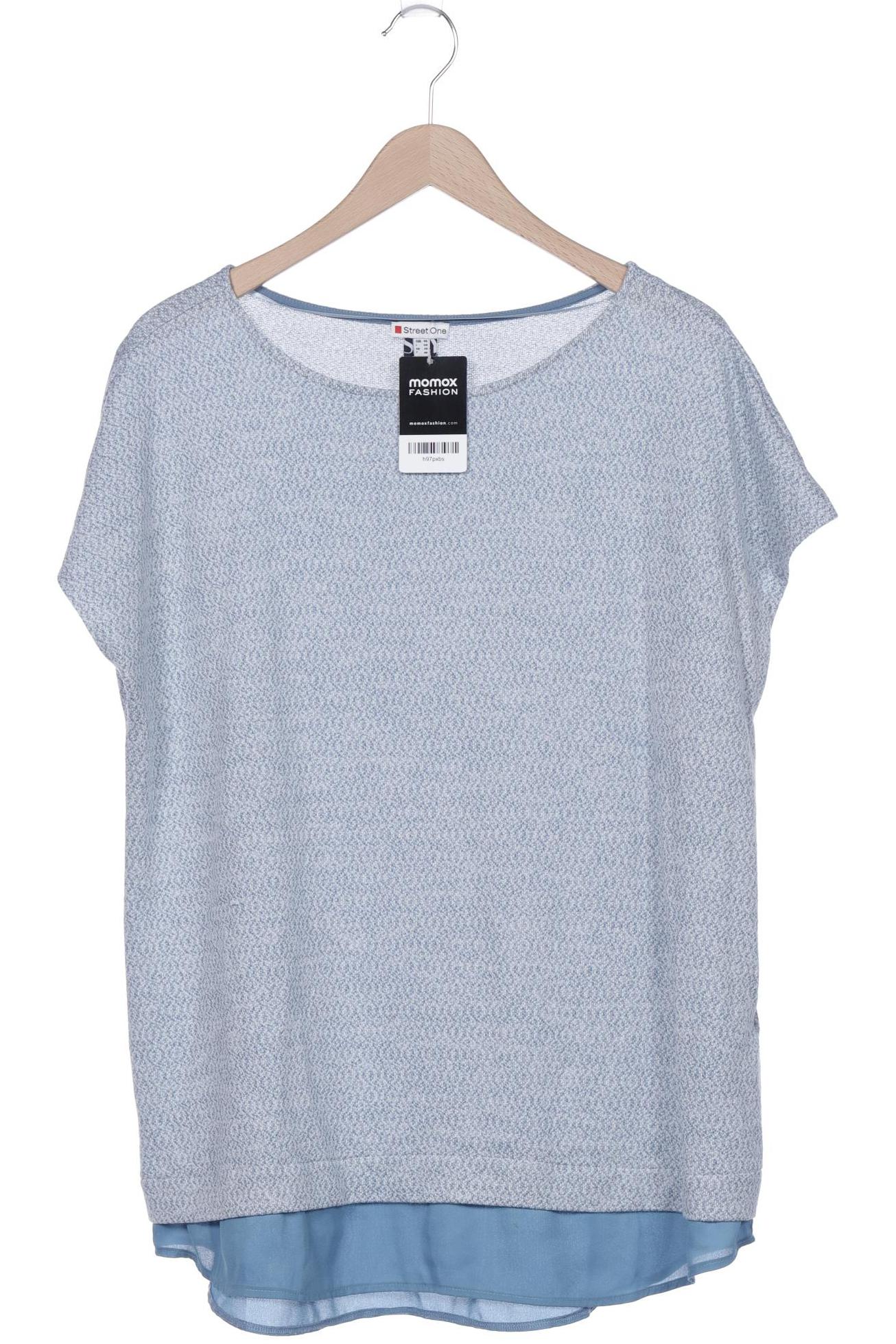

Street One Damen T-Shirt, blau, Gr. 46