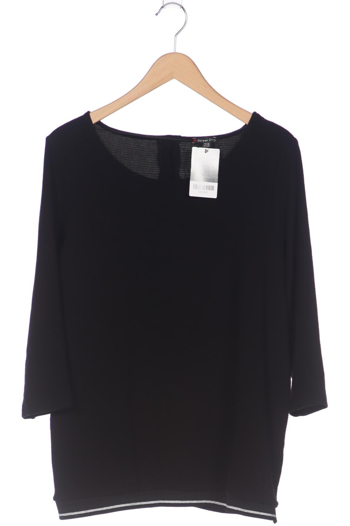 

Street One Damen Langarmshirt, schwarz, Gr. 44