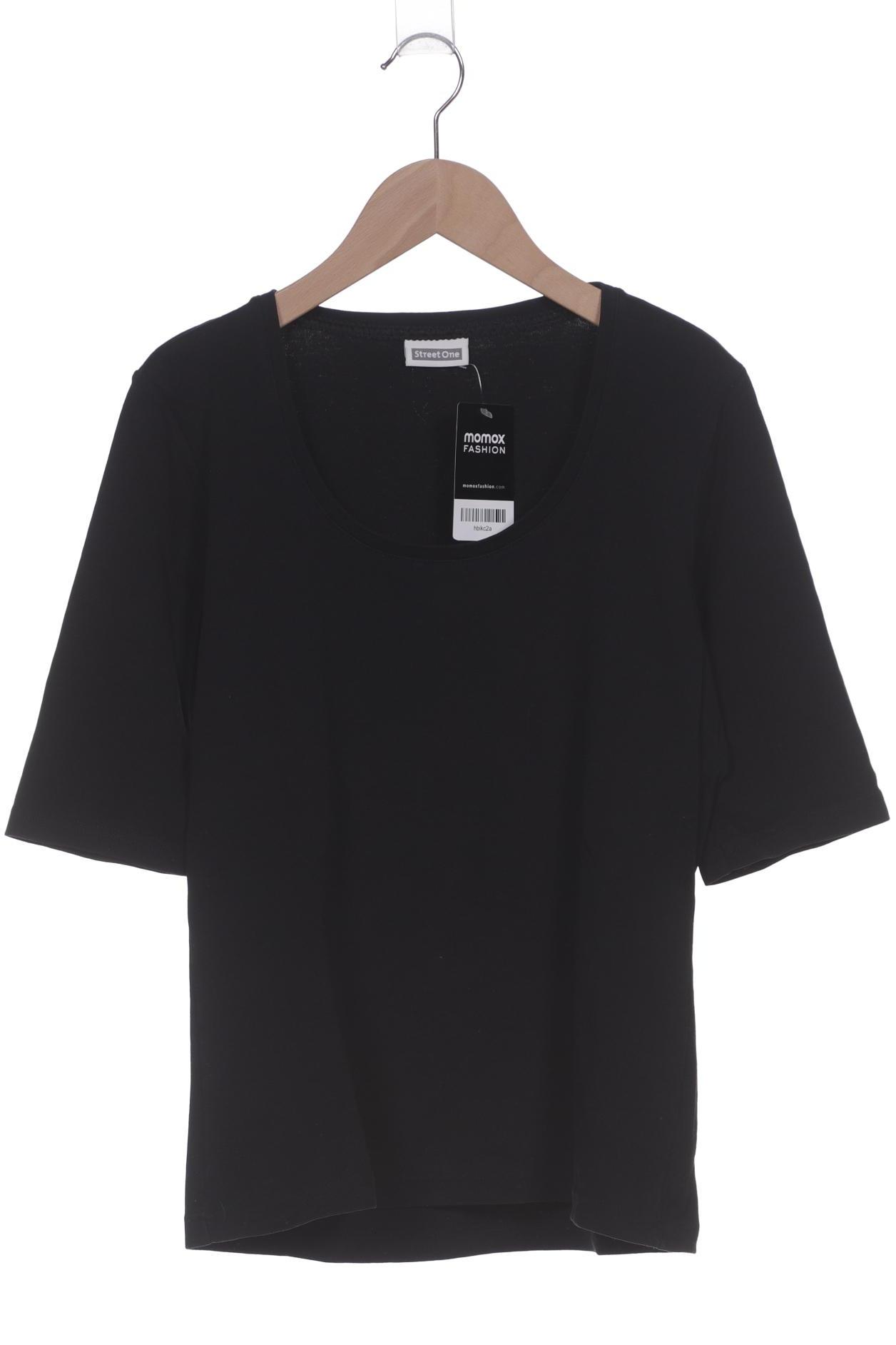 

Street One Damen T-Shirt, schwarz, Gr. 42