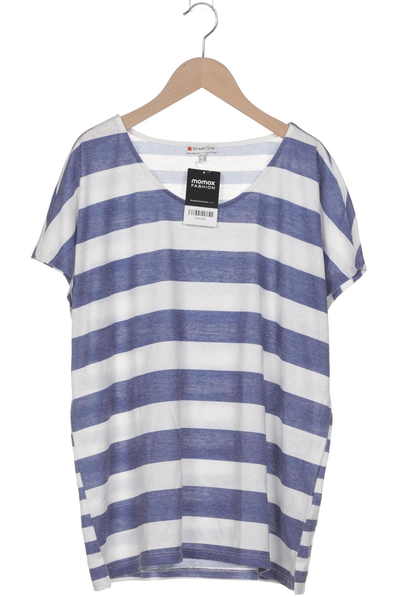 

Street One Damen T-Shirt, blau, Gr. 46