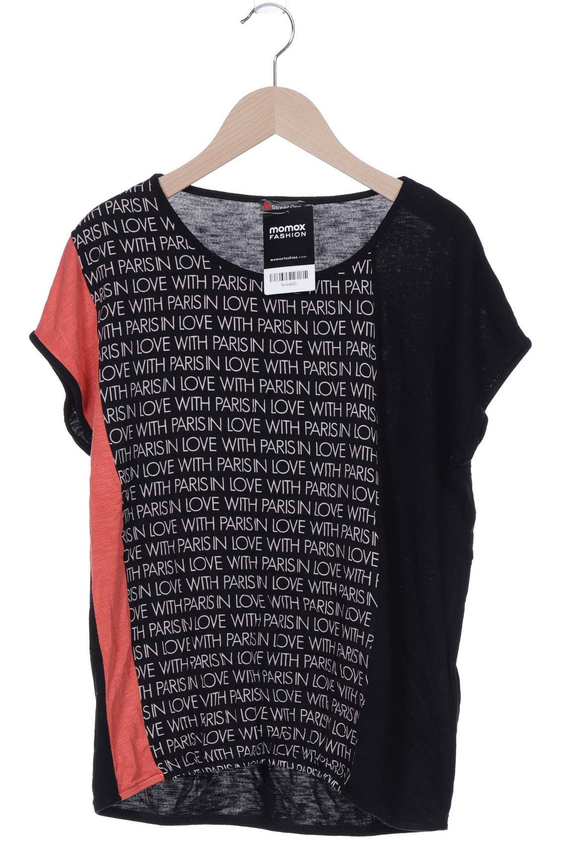 

Street One Damen T-Shirt, schwarz