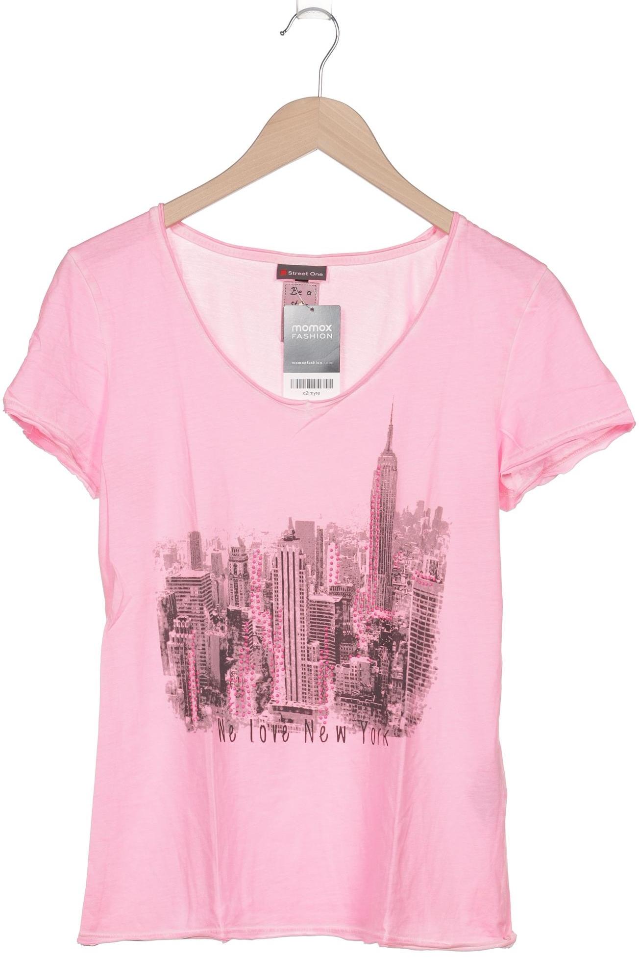 

Street One Damen T-Shirt, pink, Gr. 40