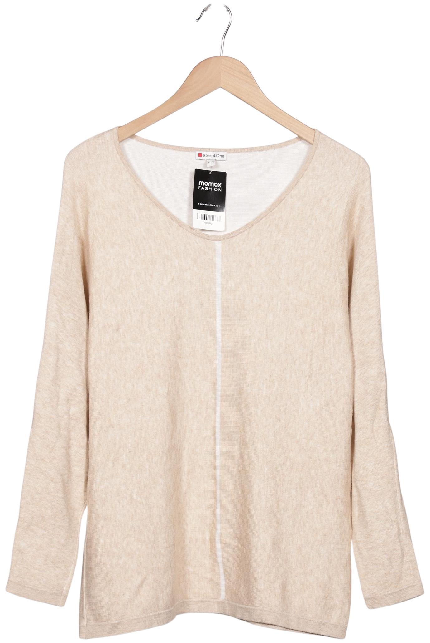 

Street One Damen Pullover, beige, Gr. 40