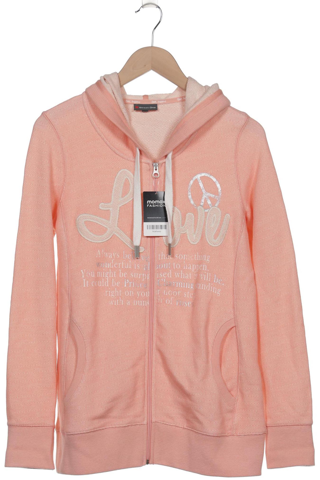 

Street One Damen Kapuzenpullover, pink, Gr. 40