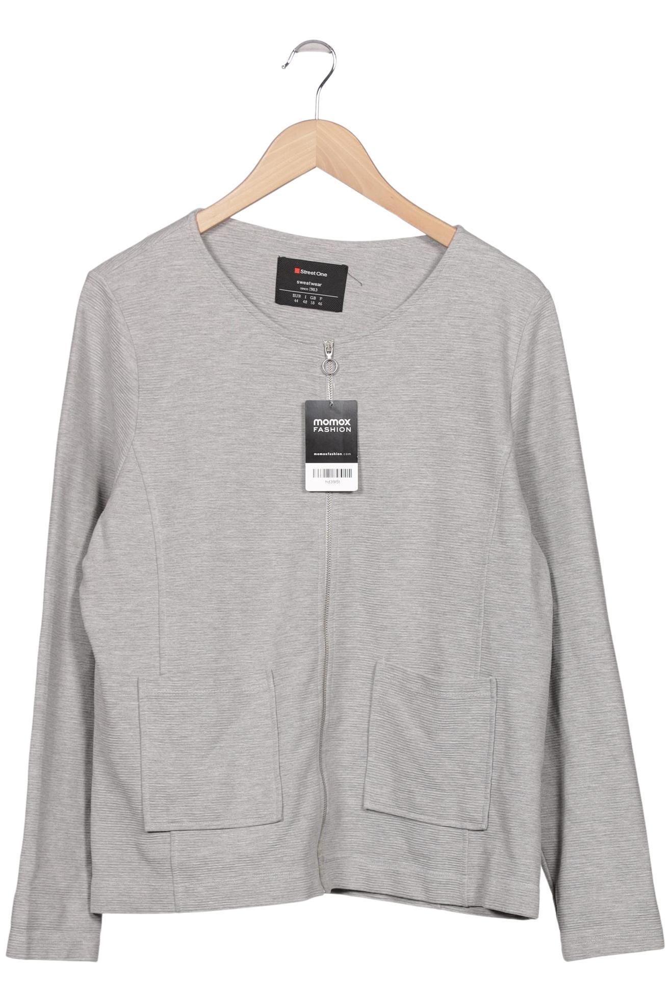 

Street One Damen Strickjacke, grau, Gr. 44