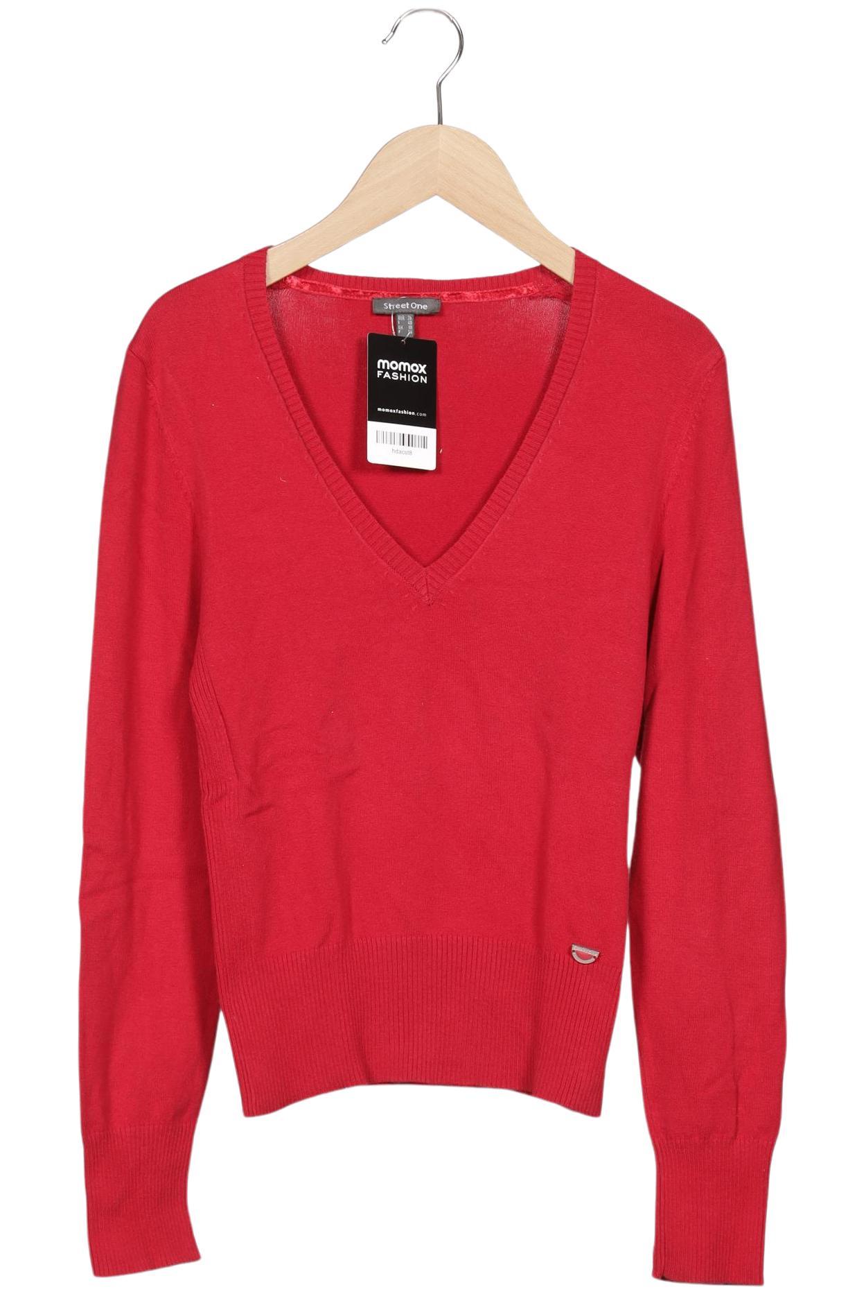 

Street One Damen Pullover, rot, Gr. 36