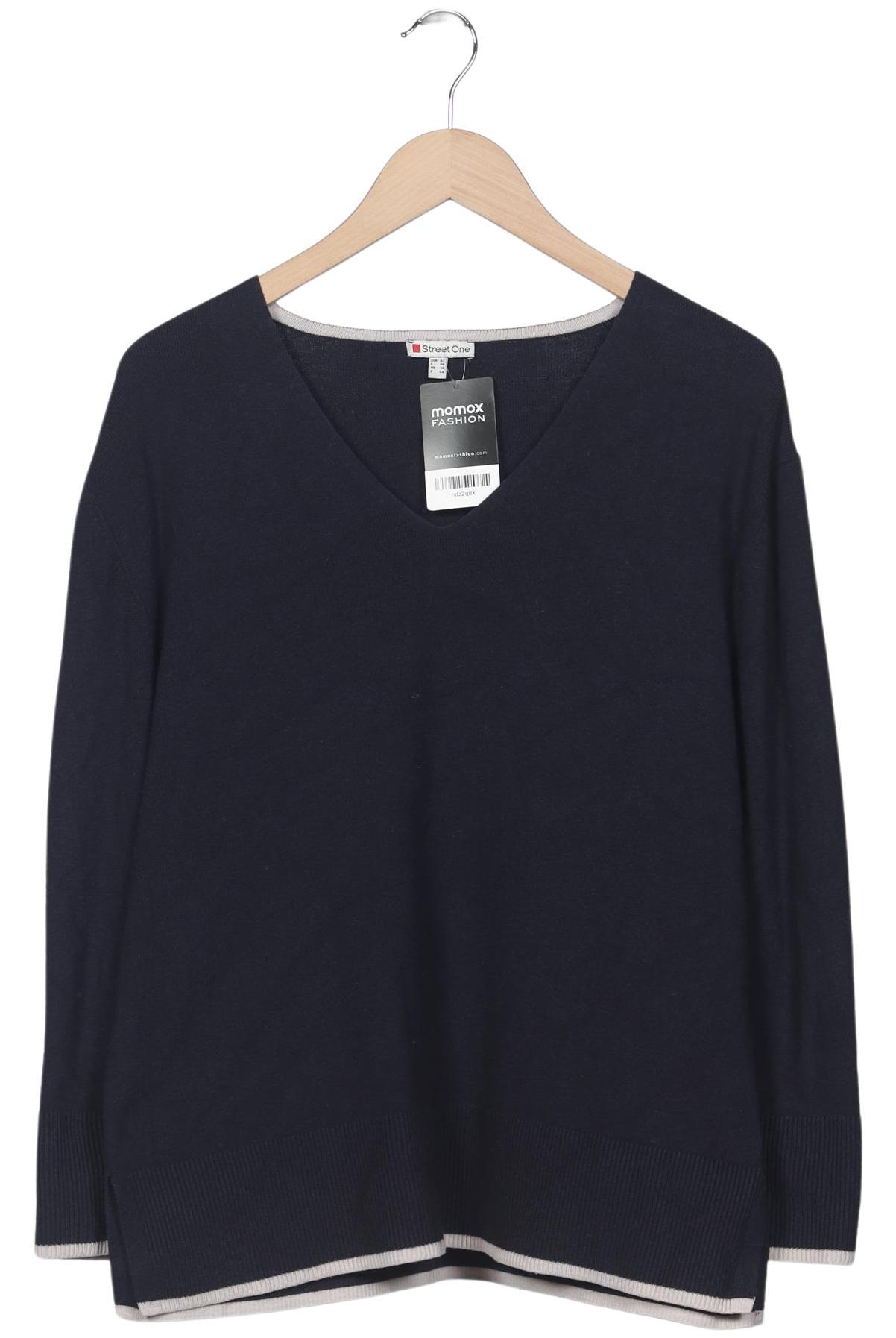 

Street One Damen Pullover, marineblau, Gr. 42